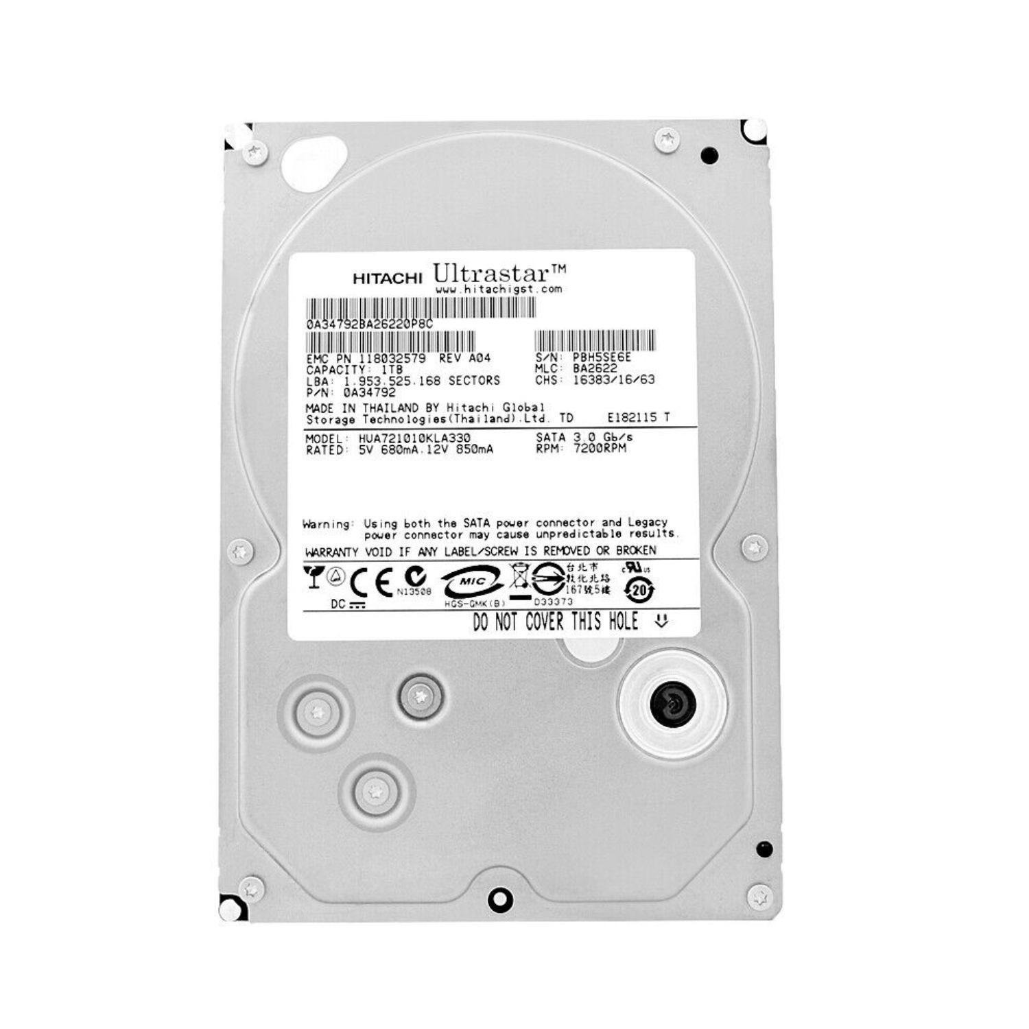 هارد یک ترابایت اصلی هیتاچی hitachi 1tb ف 1-2