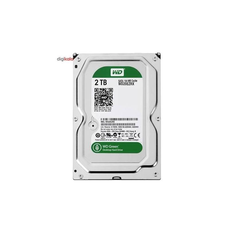 هارد دو ترابایت کامپیوتر و دوربین وسترن سبز 2TB
