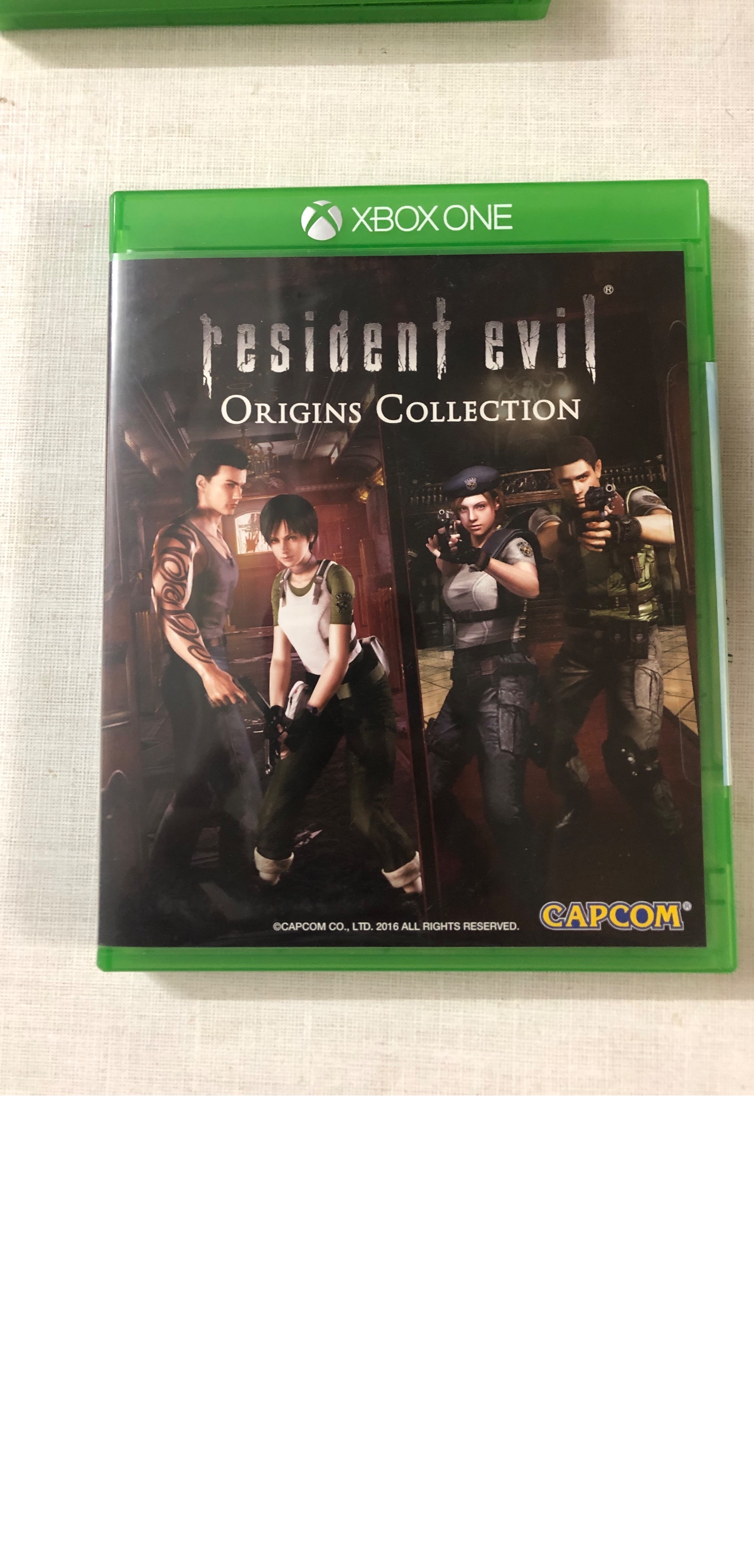 Resident evil origins ایکس باکس