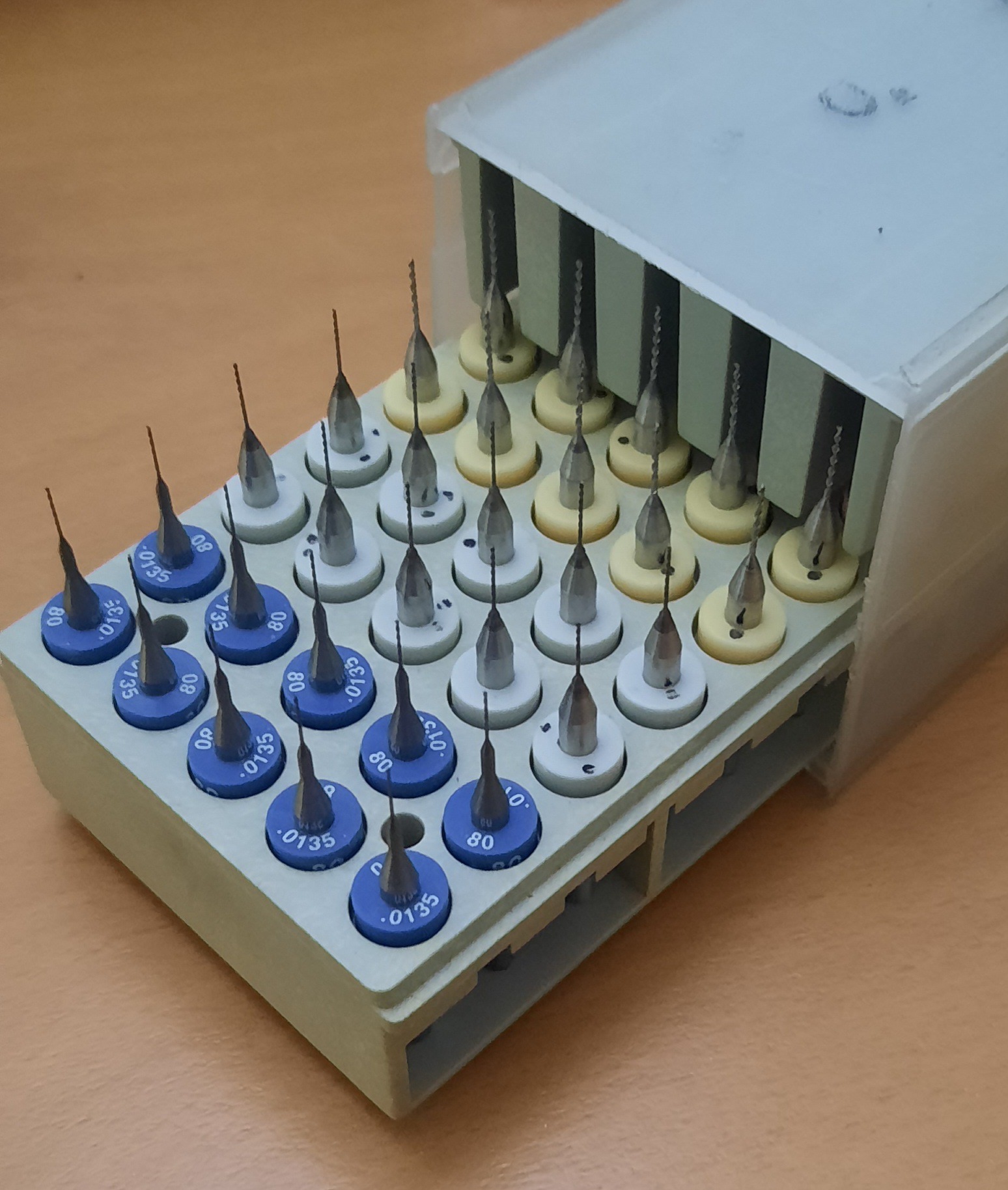 بسته 50 عددی مته الماس سایز کمتر از 1mm