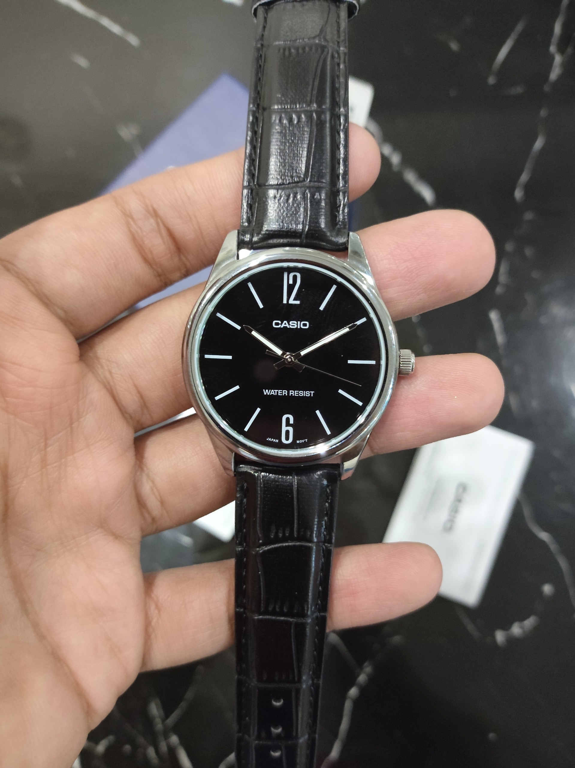ساعت مردانه اورجینال کاسیو Casio MTP-V005L-1B