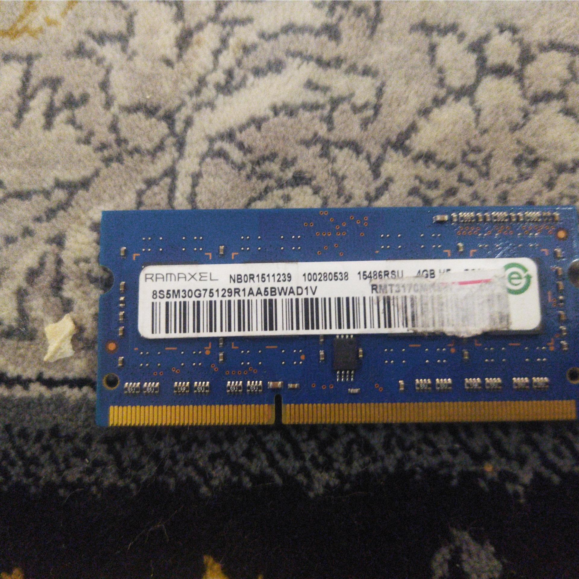 Ram 4 G ddr3