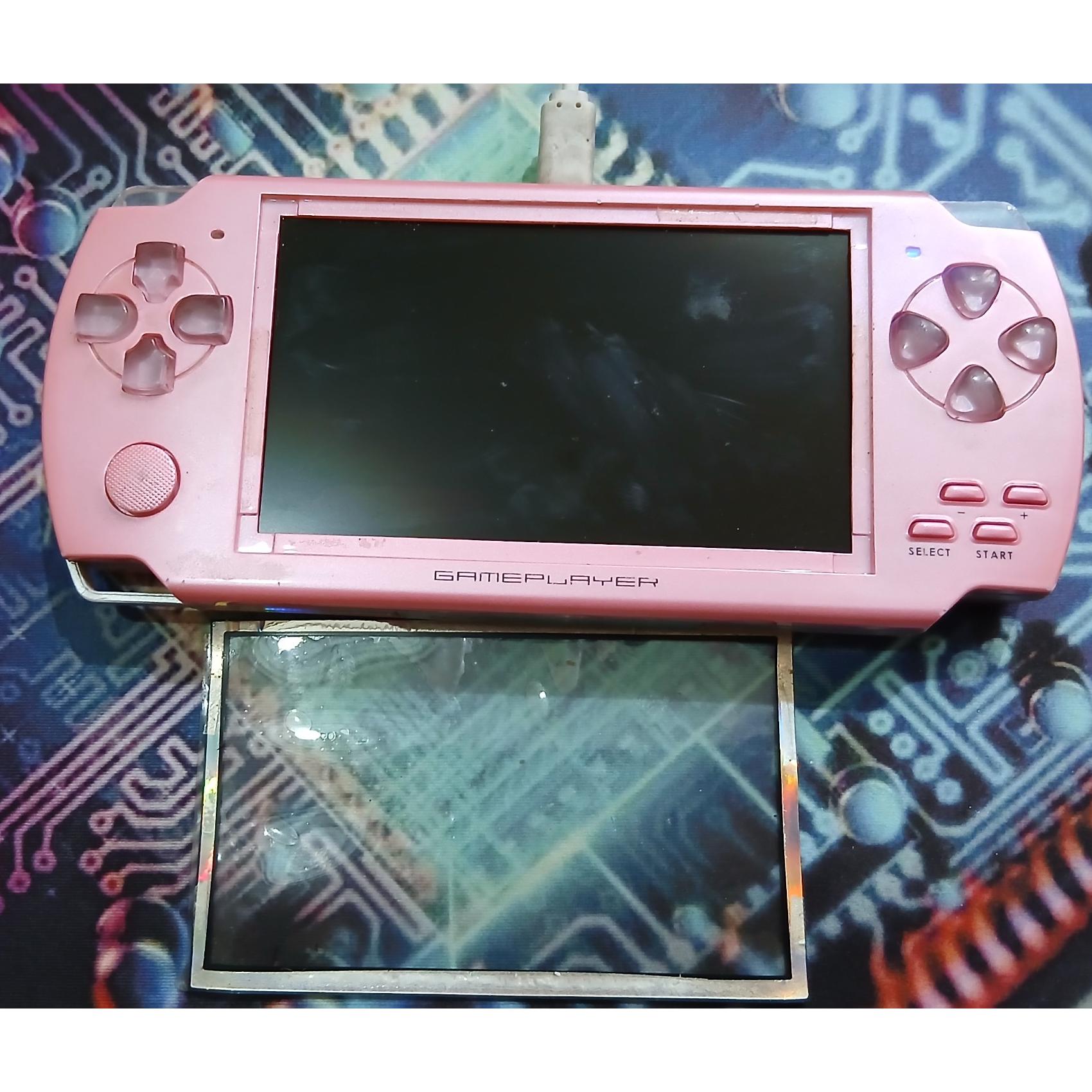 PSP صورتی، صفحه نمایش مشکل دار