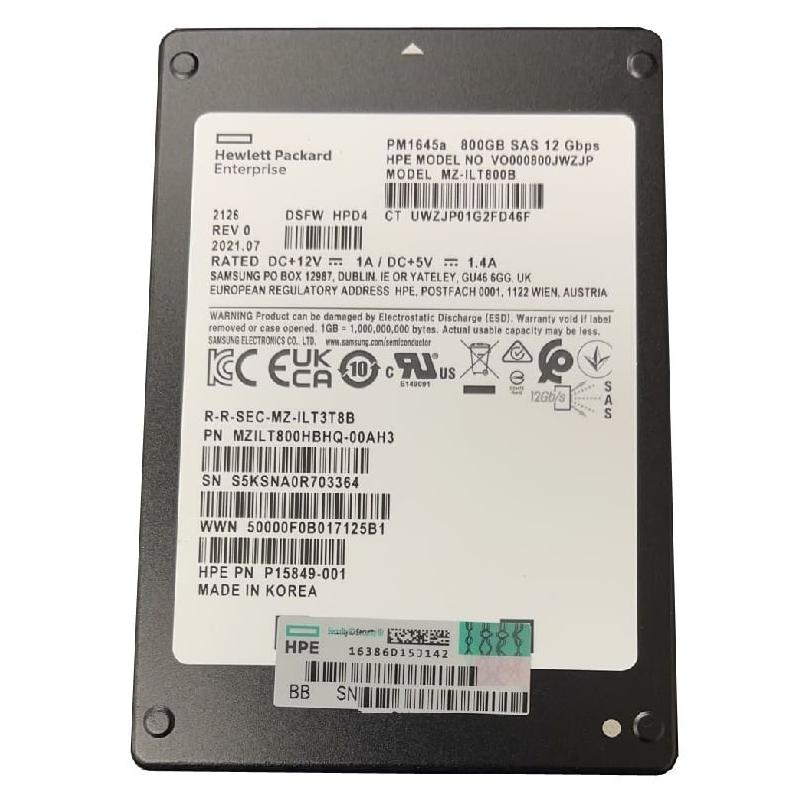 هارد سرور مدل 800GB SAS 12 Gbps Mixed Use