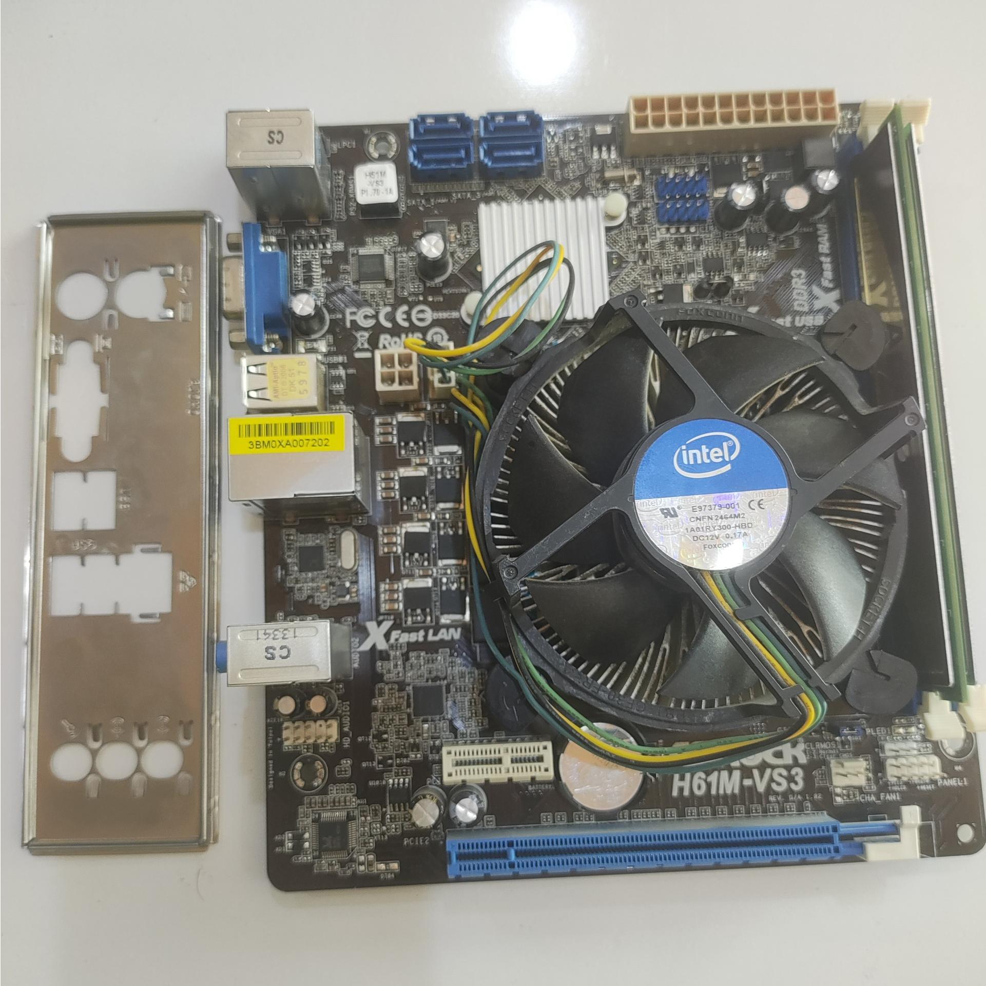 باندل H61 به همراه رم و Cpu