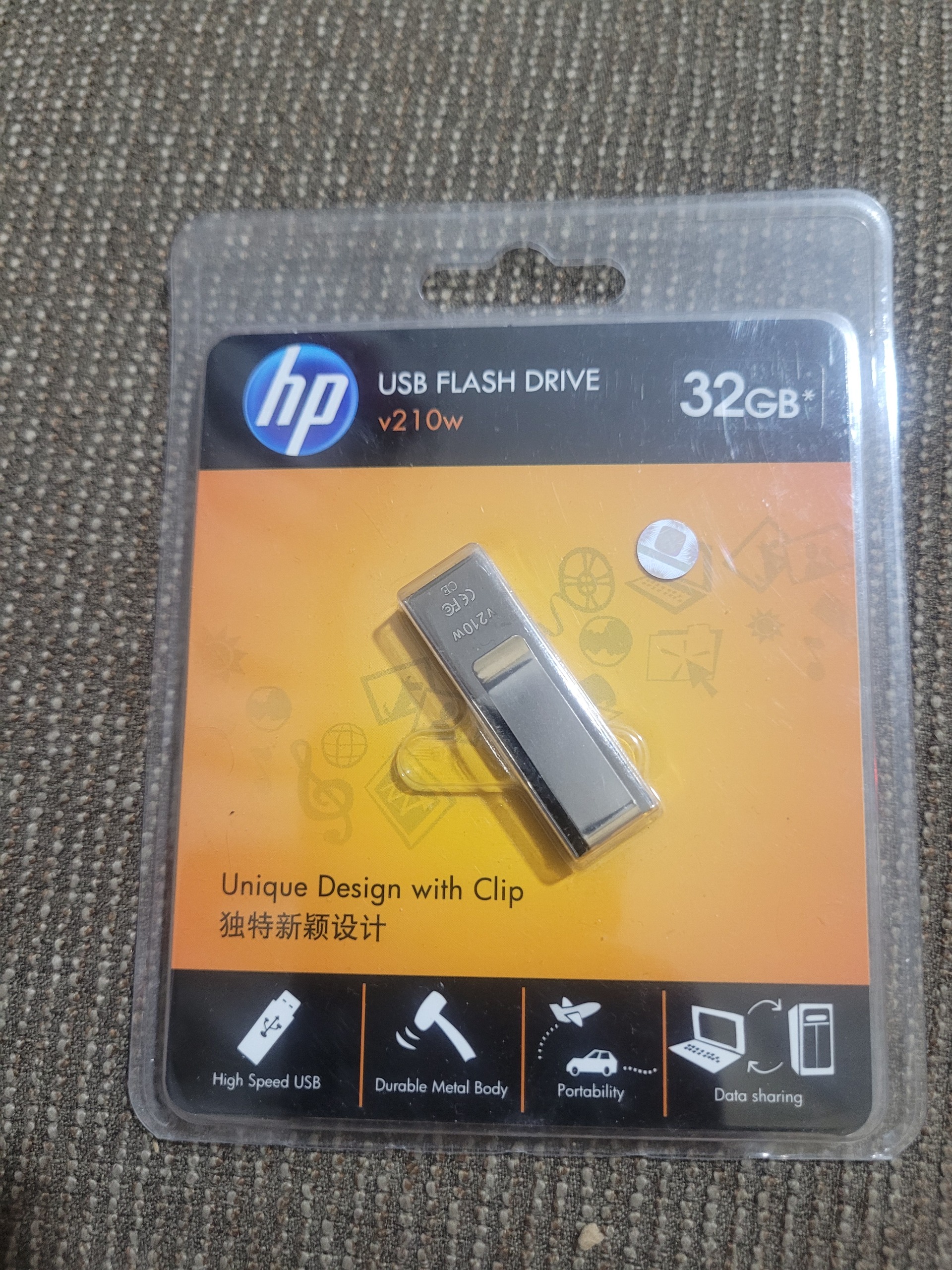 فلش hp 32G