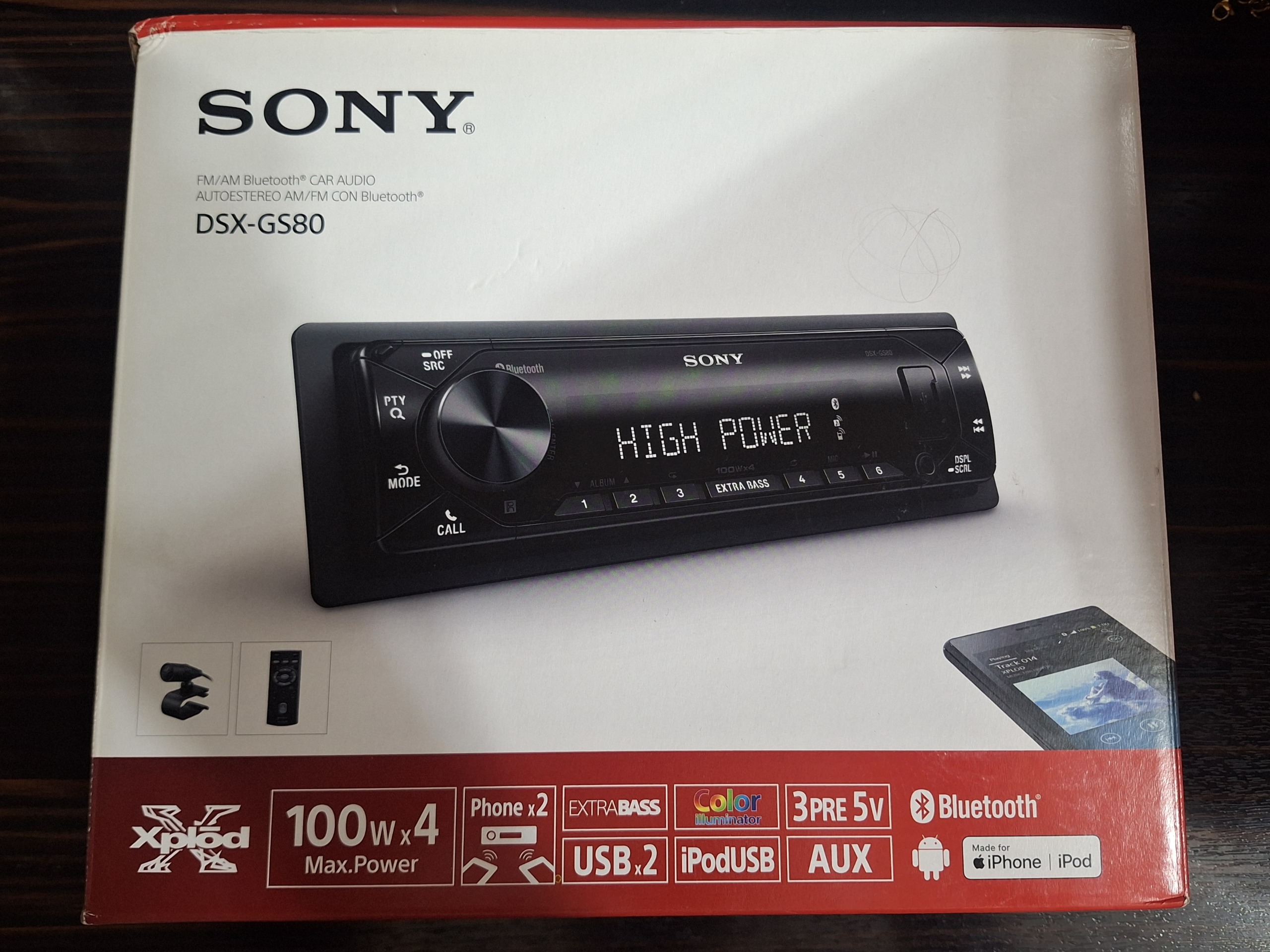 Sony DSX-Gs80 پخش سونی