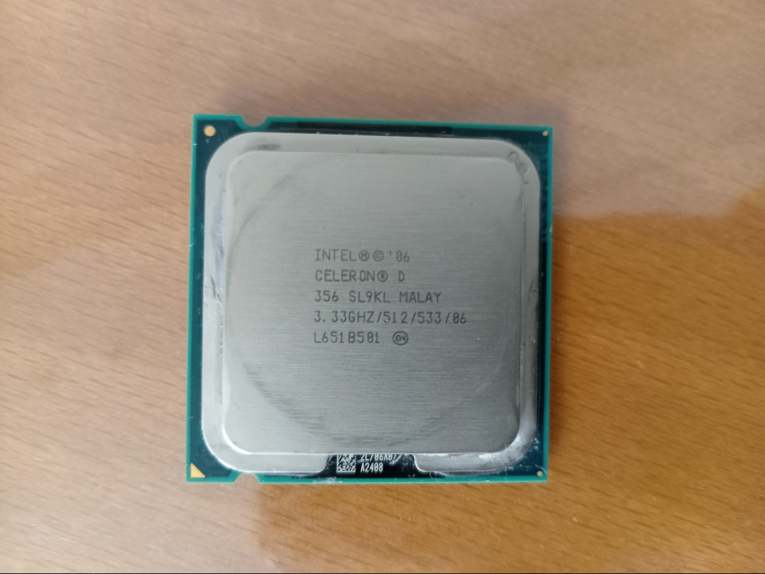 Cpu intell celeron
