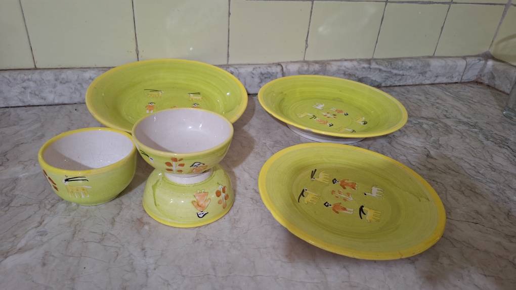 قوری، ظروف سفالی، جا شکلاتی