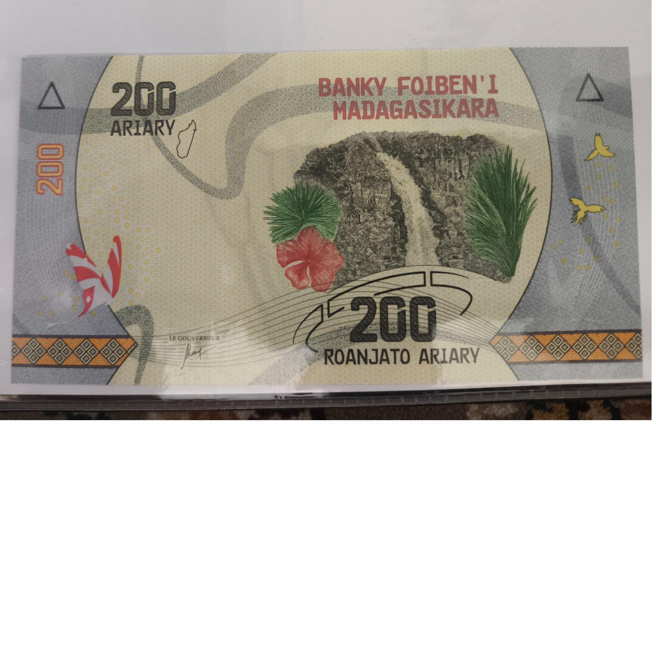 اسکناس ماداگاسکار واحد 50