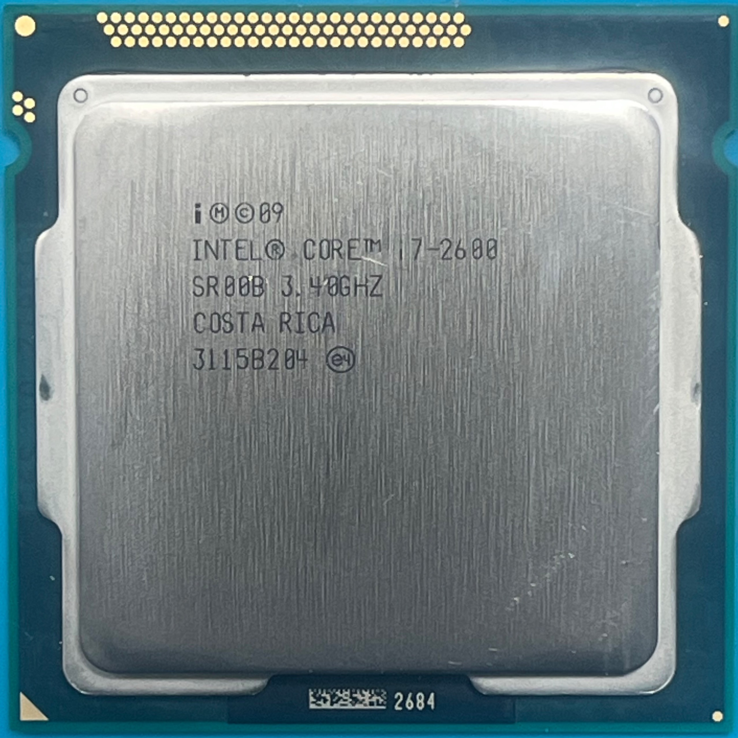 پردازنده اینتل Core i7 2600 سوکت 1155