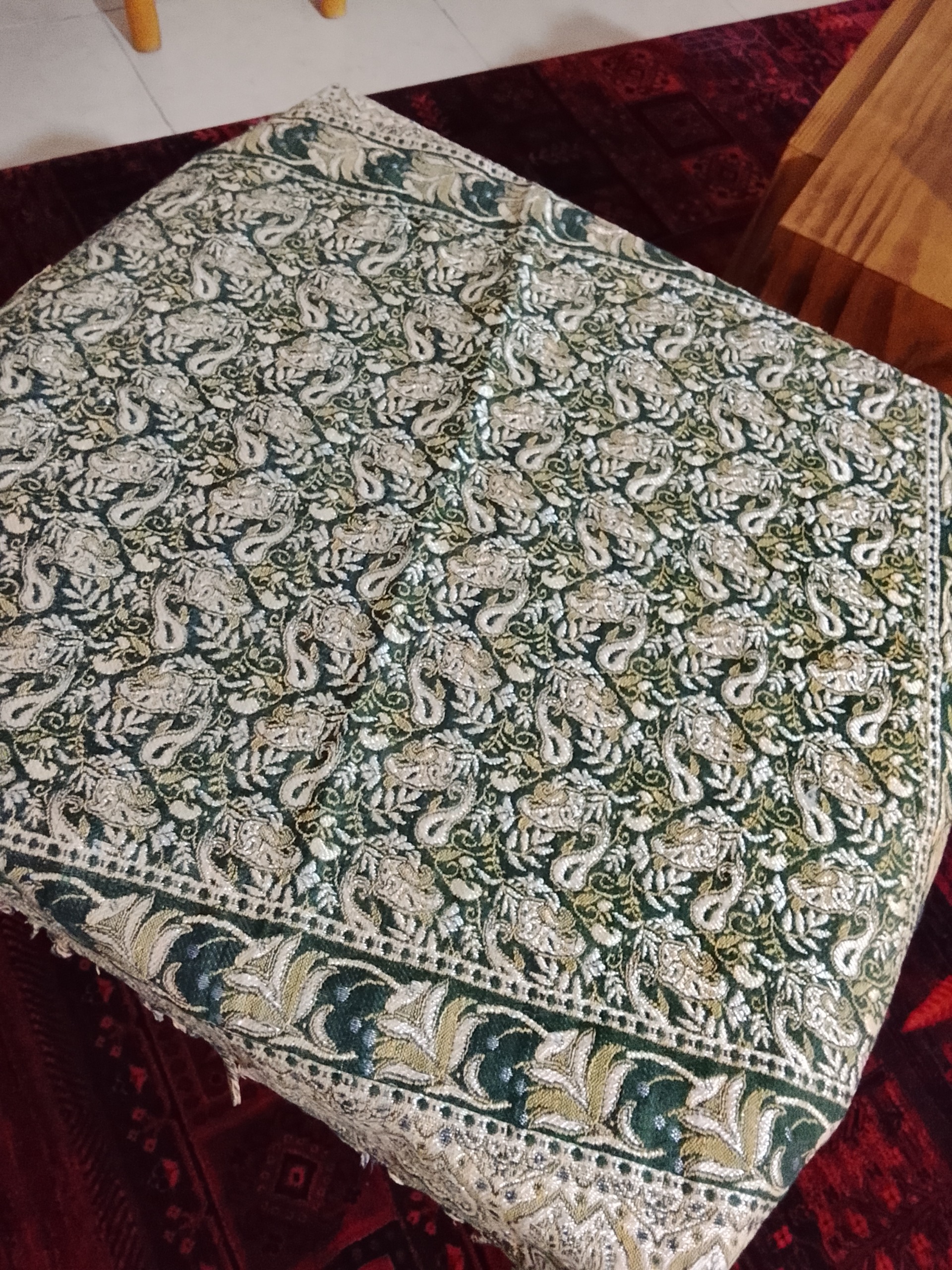 ترمه رومیزی اصل یزد