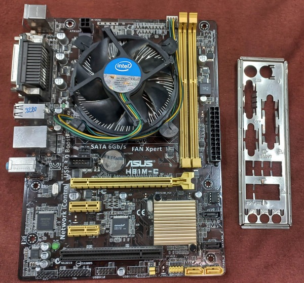 باندل ایسوسH81M-C پردازنده G3220،فن