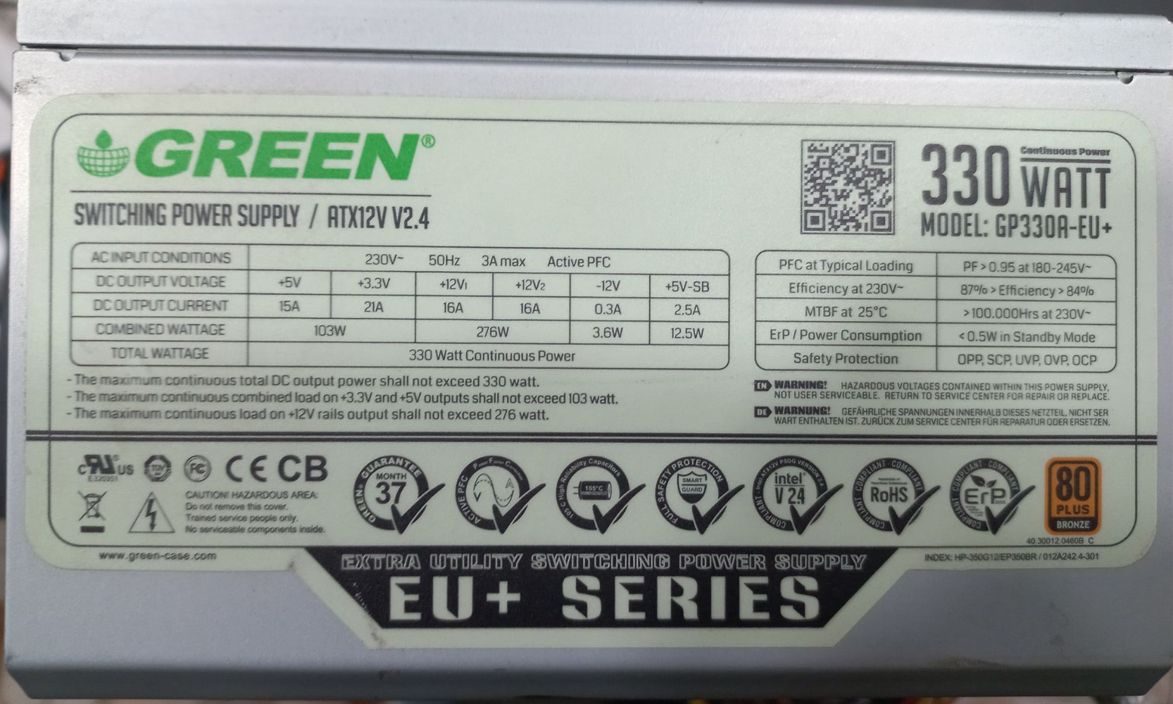 پاور گرین مدل GP 330A-EU