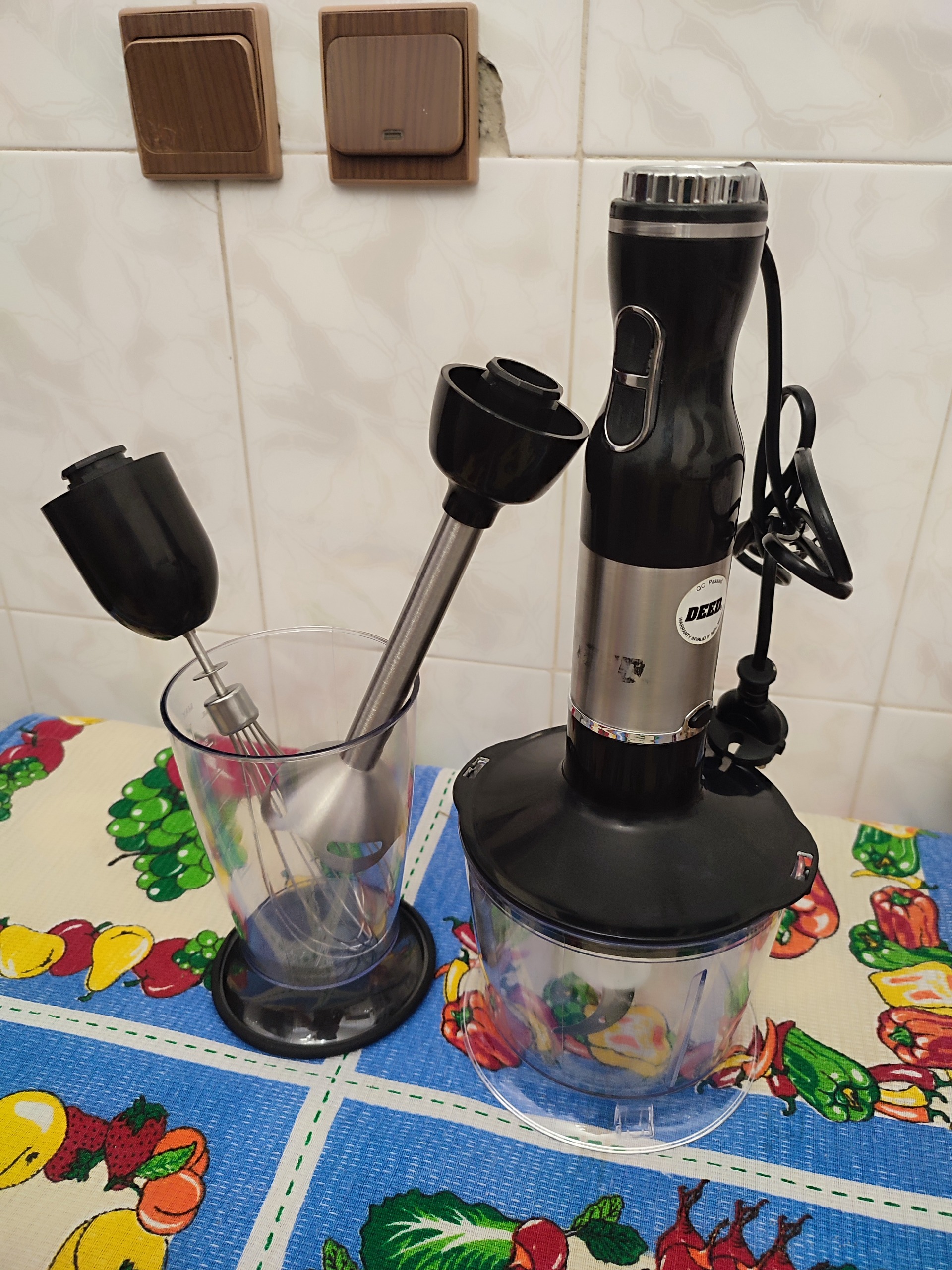 سه کاره همزن گوشتکوب برقی خردکن Deed DHB-715