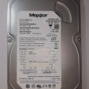 هارد کامپیوتر 80 گیگ Maxtor (SATA)