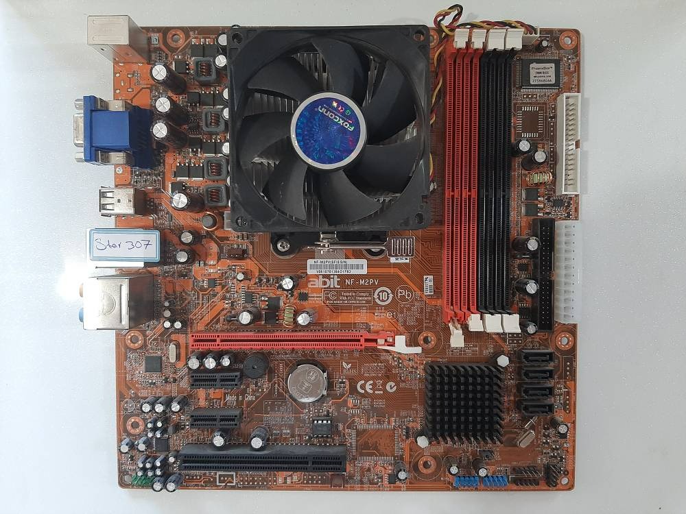 باندل مادربورد ABit NF-M2PV و پردازنده (star 307)