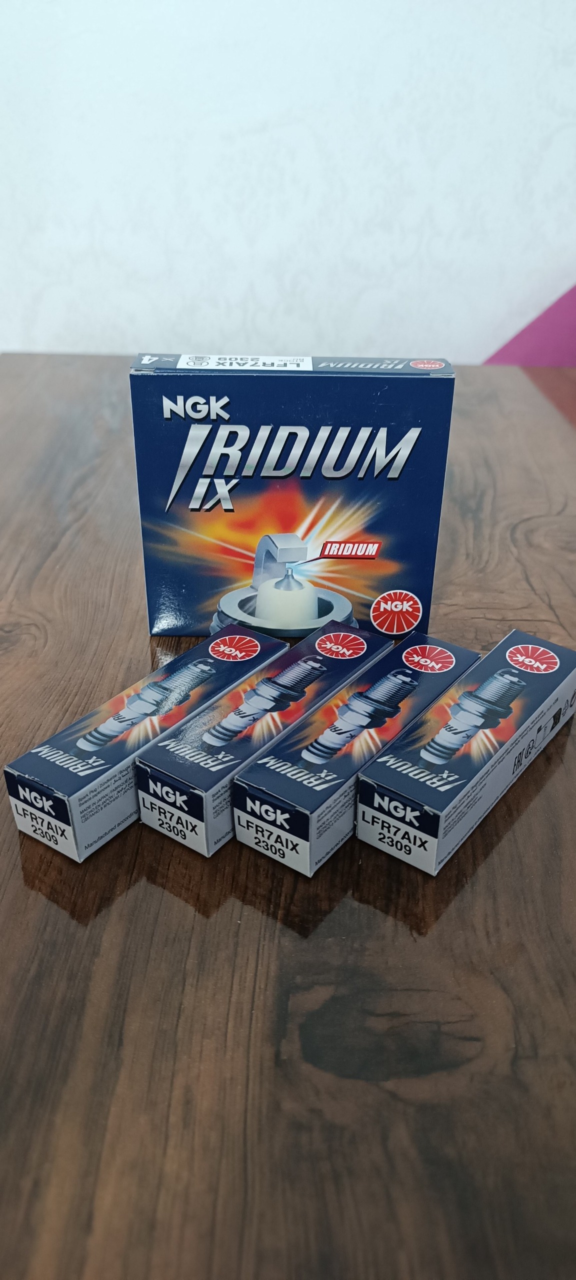 شمع خودرو NGK ایریدیوم پایه بلند2309 _LFR7AIX