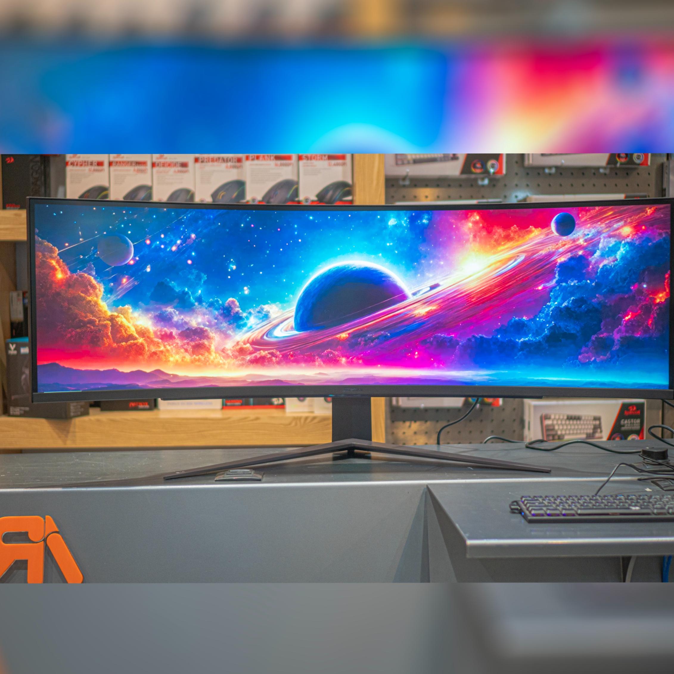 مانیتور LG UltraGear 49 خمیده الجی کرو