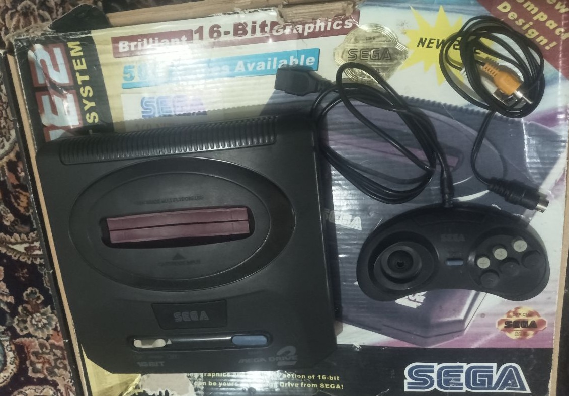کنسول بازی نوستالژی سگا sega mega drive genesis