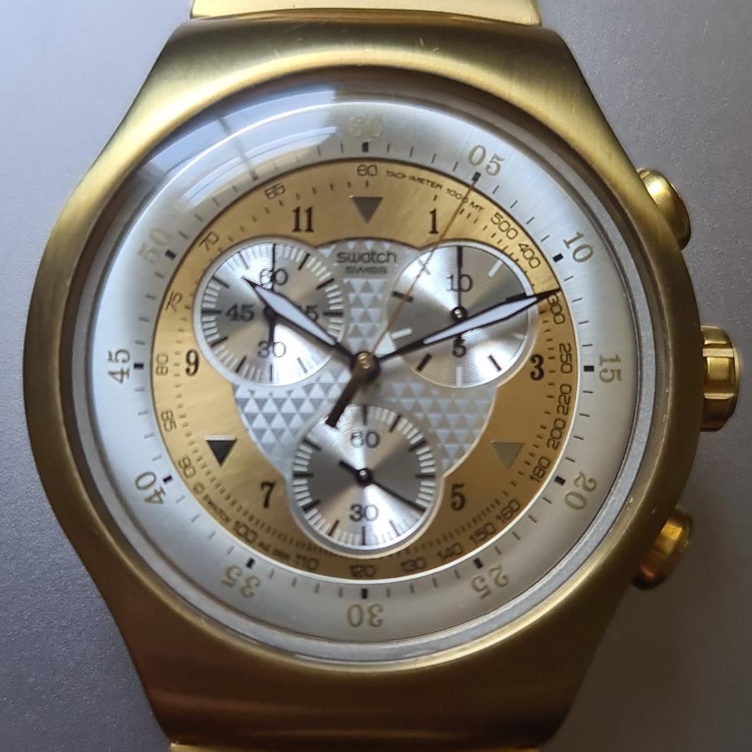 ساعت اصل سواچ Swatch Golden Chest yog100g