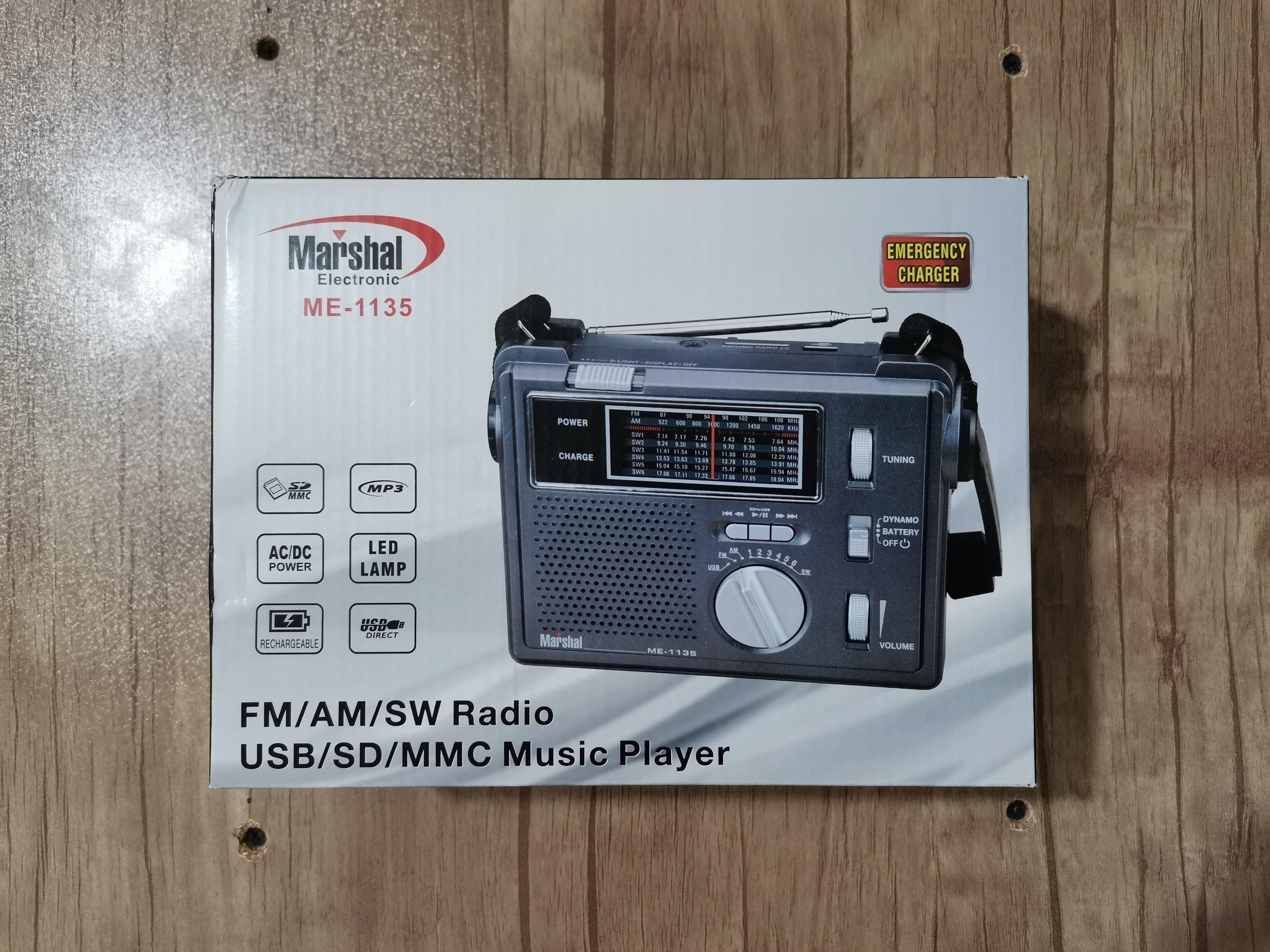 رادیو مارشال مدل ME-1135