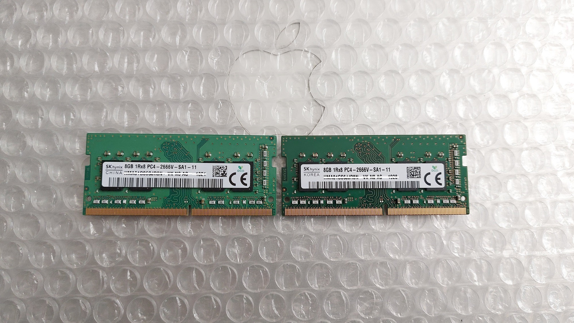 2×8 رم لپ تاپ 16 گیگ DDR4 Hynix باس 2666 (توضیحات)