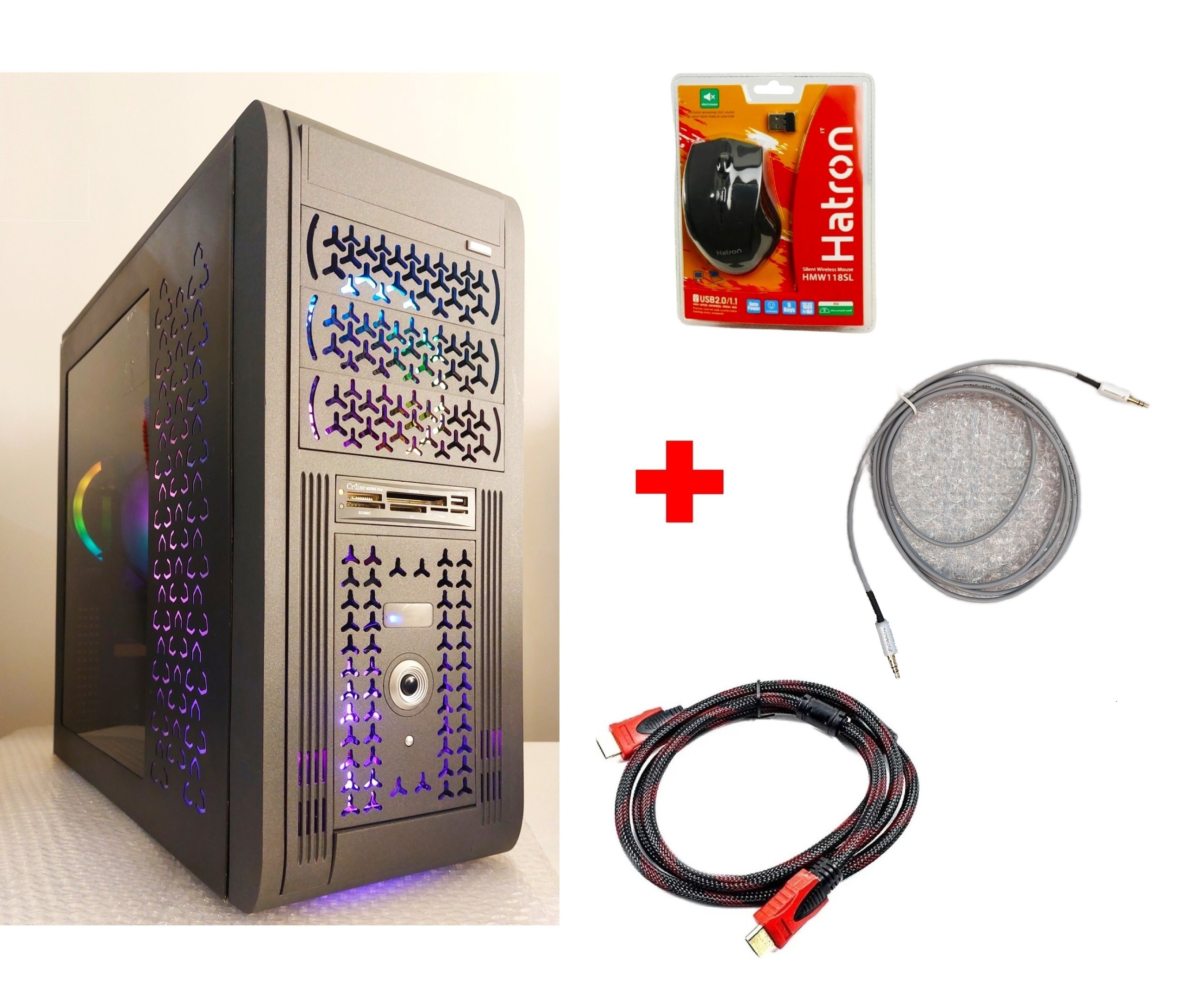 کیس حرفه ای 10400F _ RX 470 _ رم16 RGB (توضیحات)