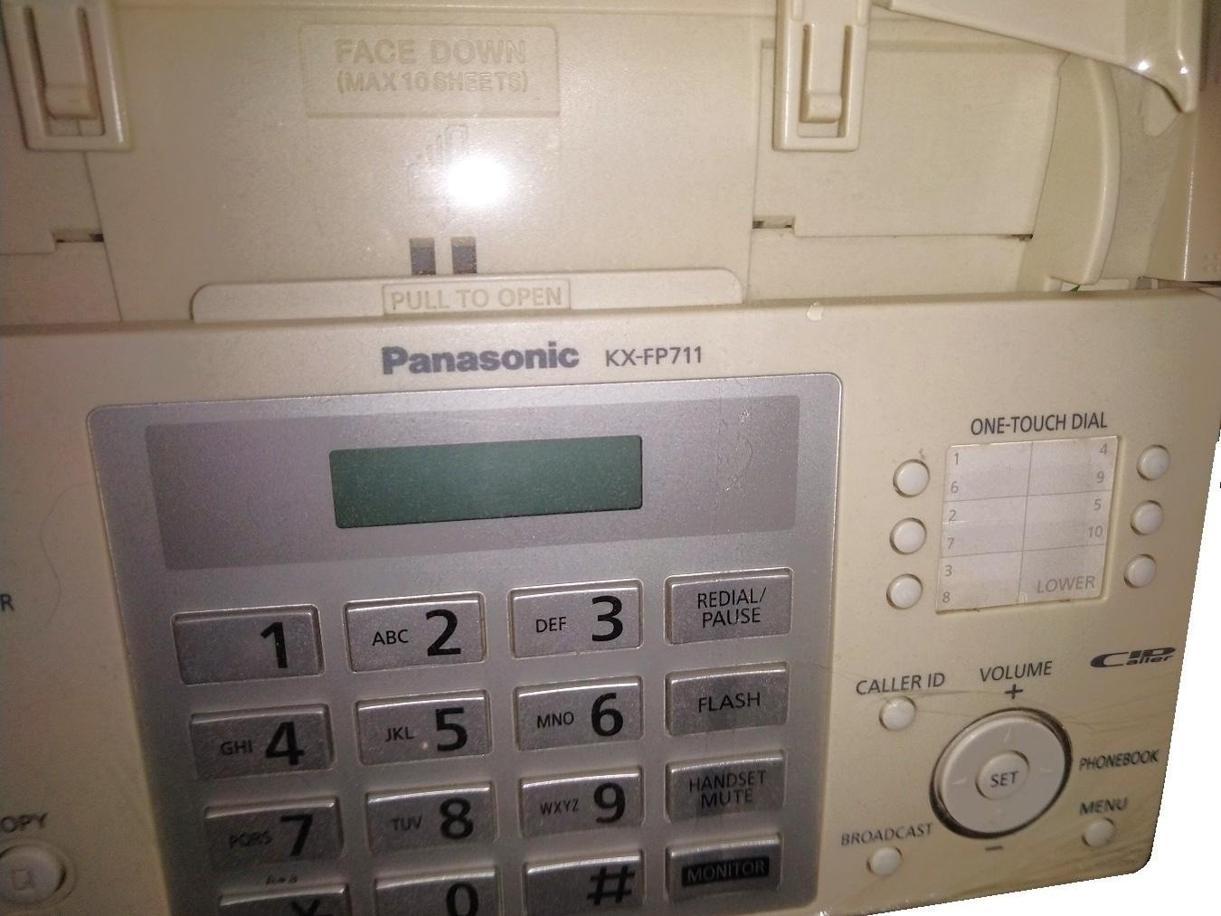 فکس اصلی Panasonic KX-FP711 (فروش ویژه)