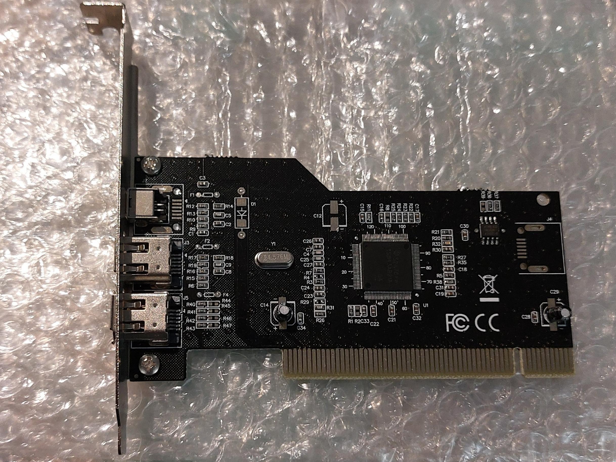 کارت کپچر 1394 ضبط صدا و استدیو PCI {توضیحات}