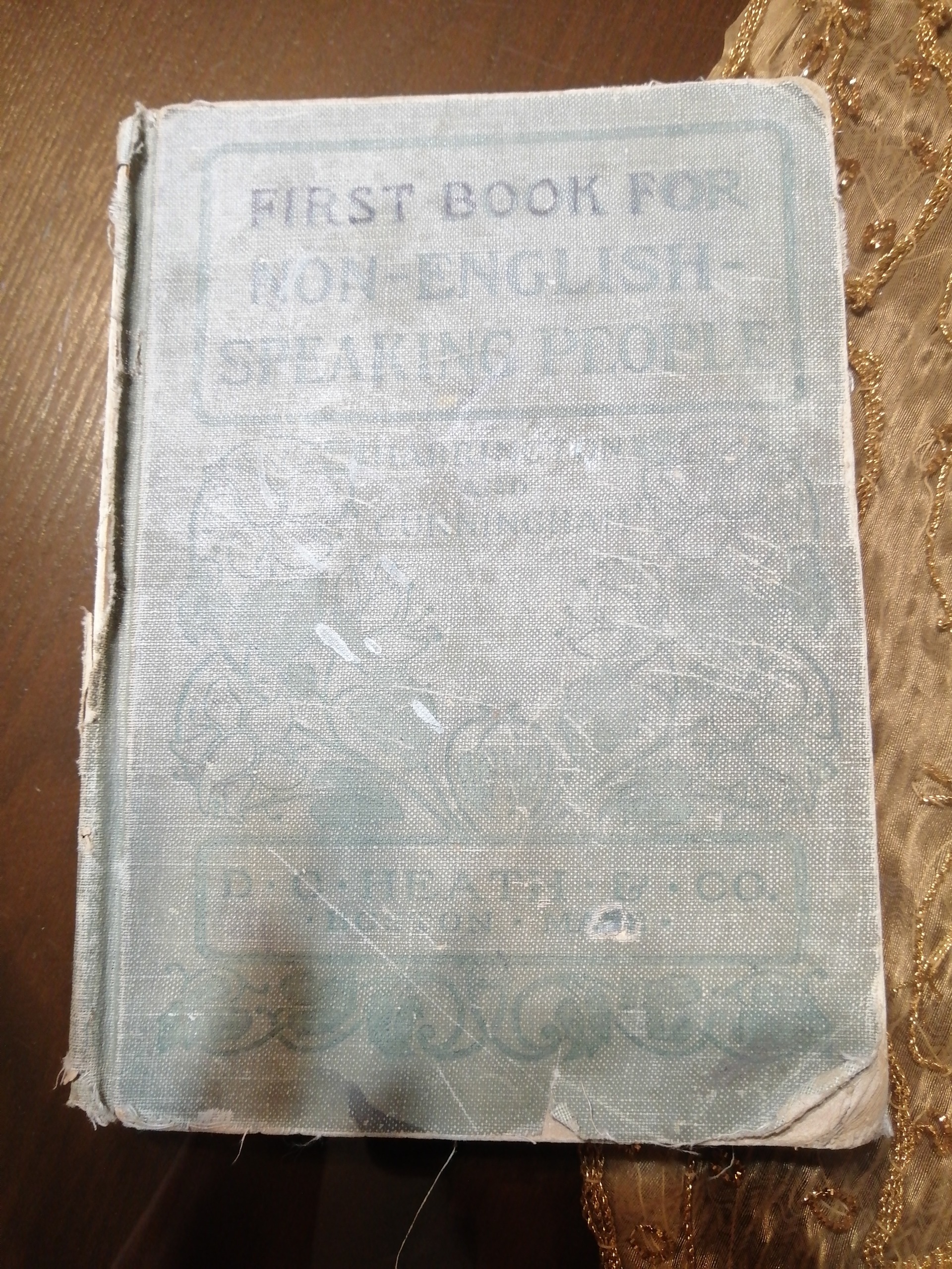 First Book for Non-English Speaking People