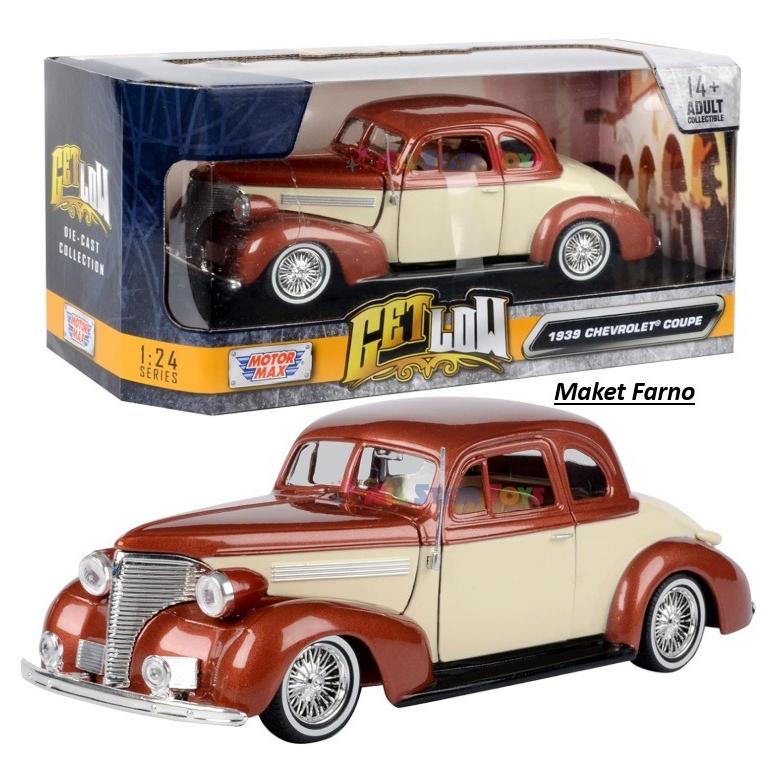 ماکت ماشین فلزی شورلت 1939 CHEVROLET COUPE