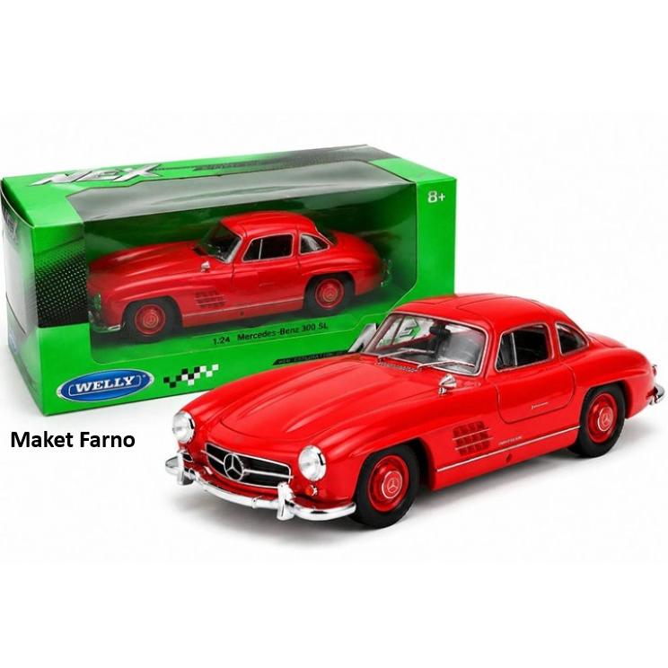 ماکت ماشین فلزی ویلی بنز MERCEDES-BENZ 300 SL