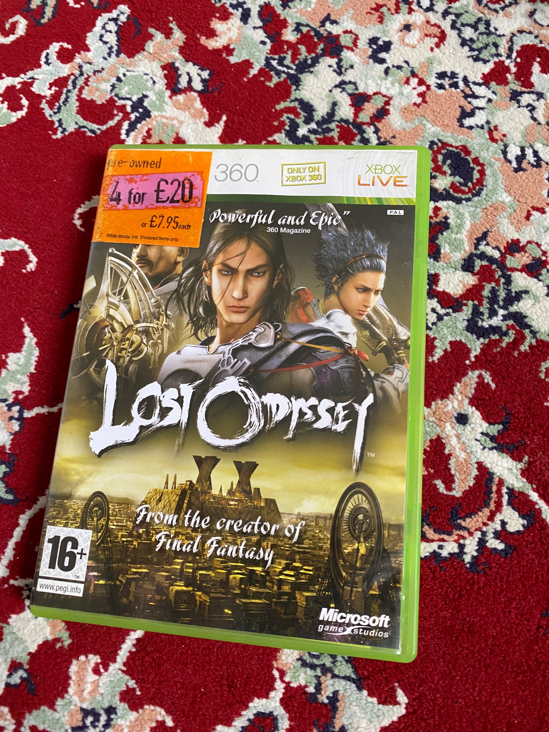 بازی lost odysey xbox 360