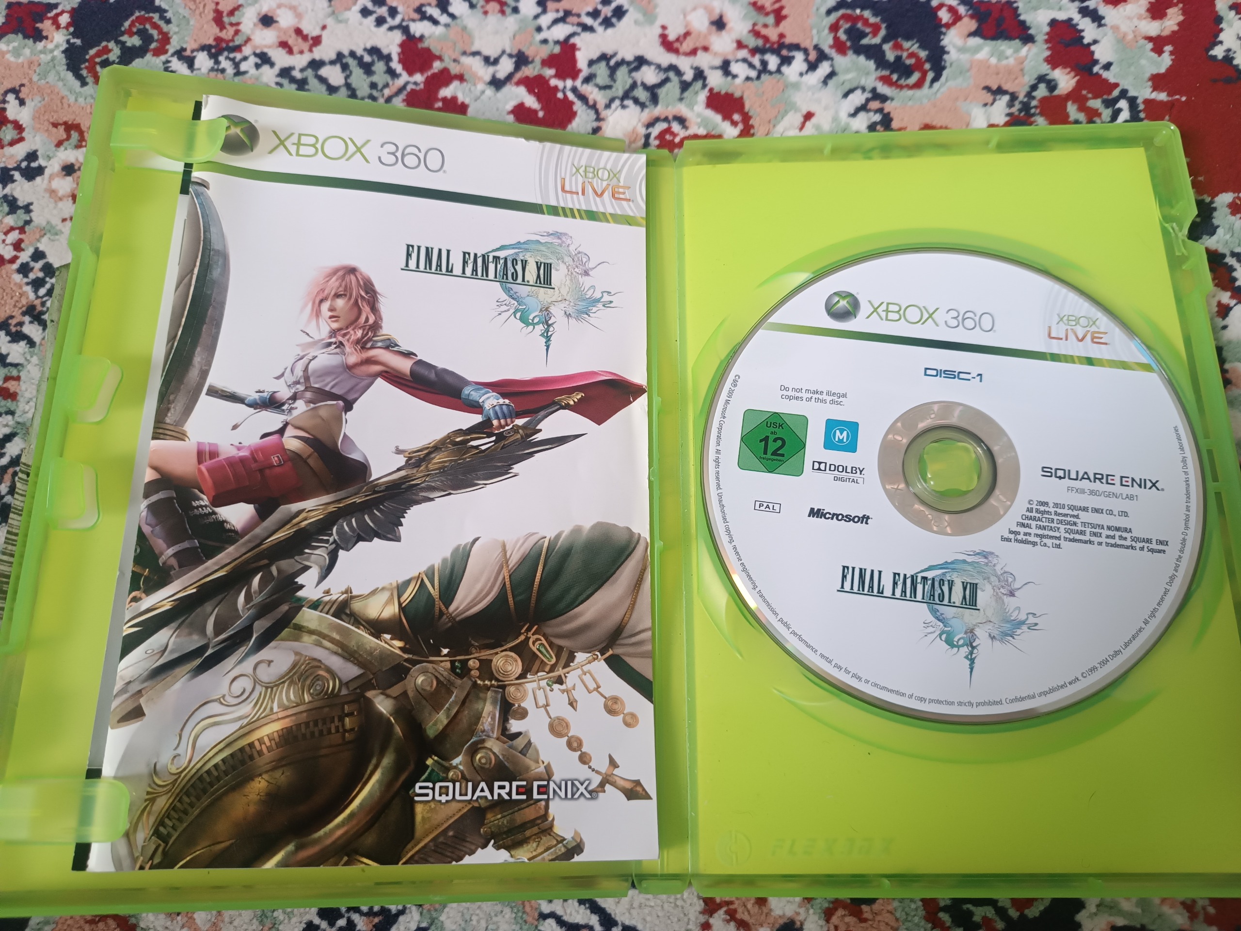 بازی final fantasy xiii اورجینال ساخت انگلیس