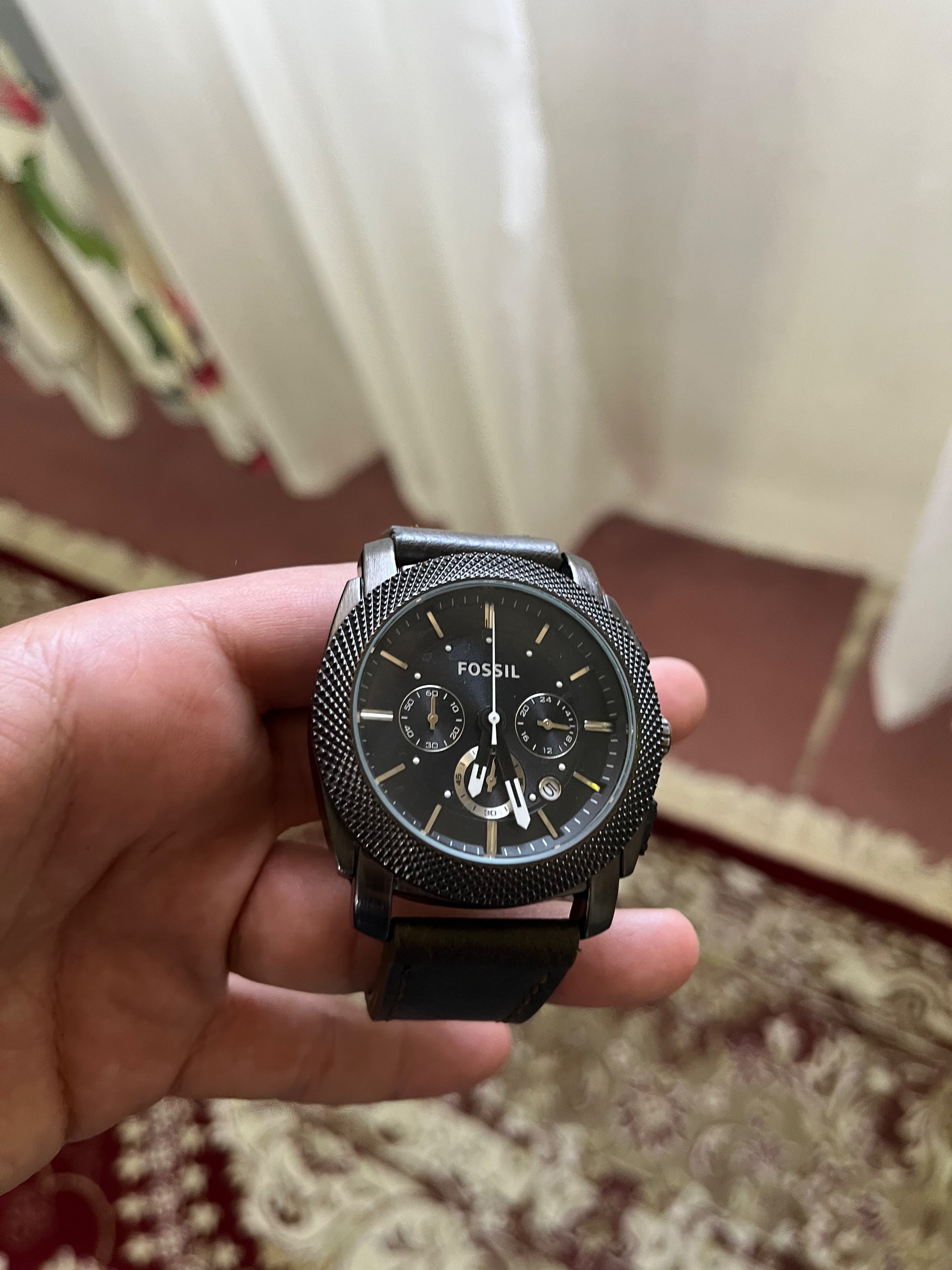 ساعت فوسیل کرنوگراف سه موتور فعال