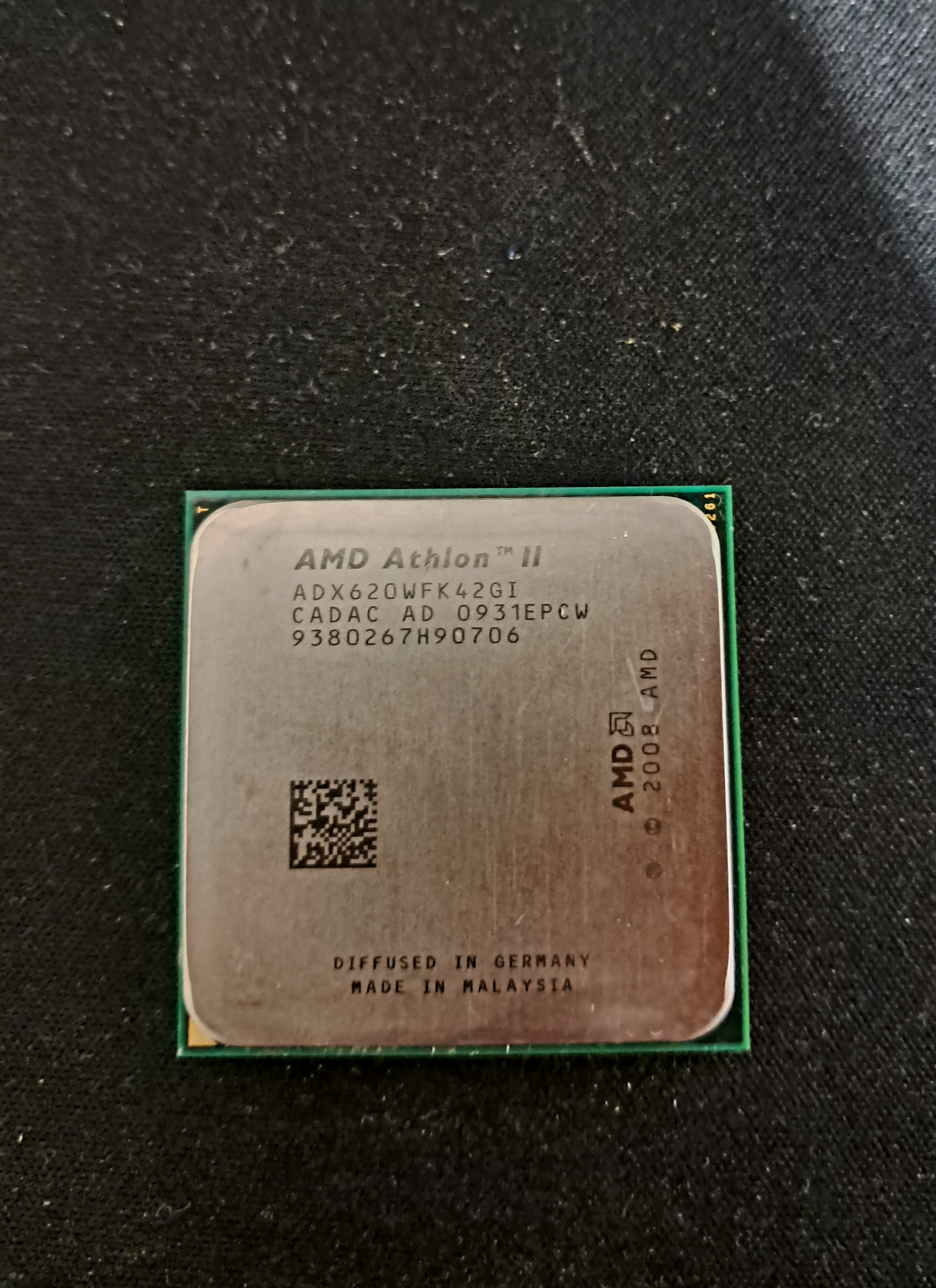 Cpu amd athlon II