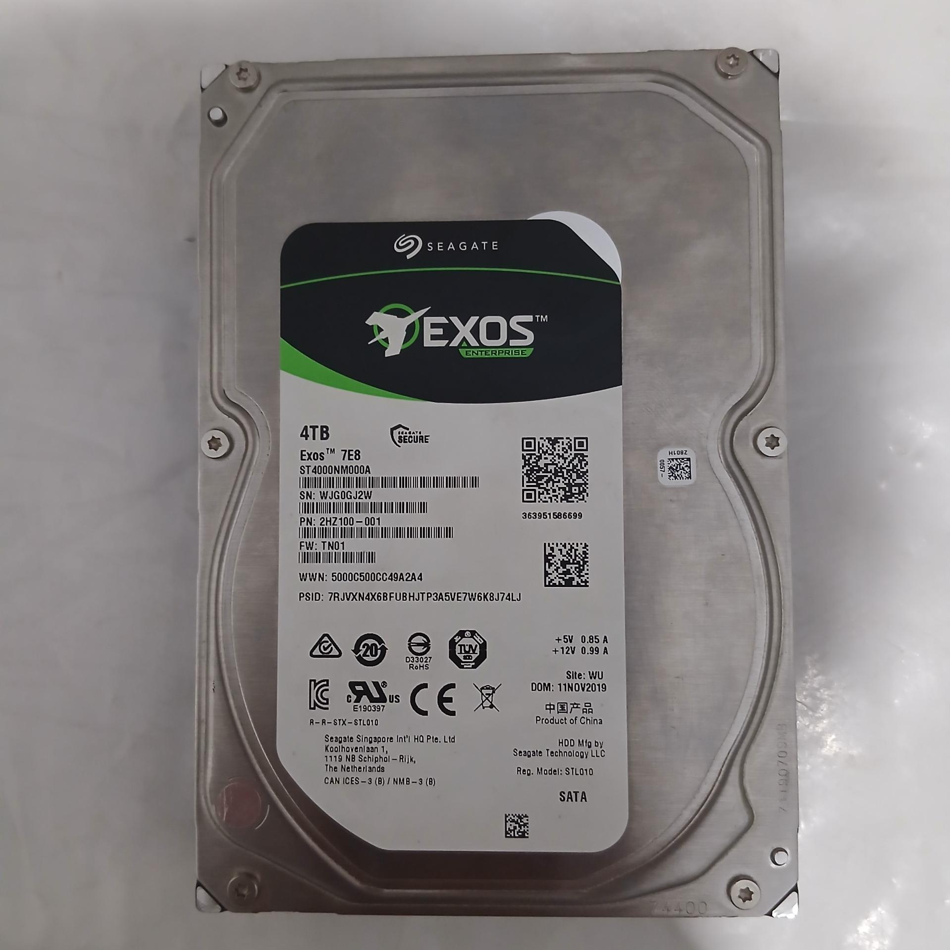 هارد خانگی 4 .ترا سیگیت کاملا سالم مدل EXOS