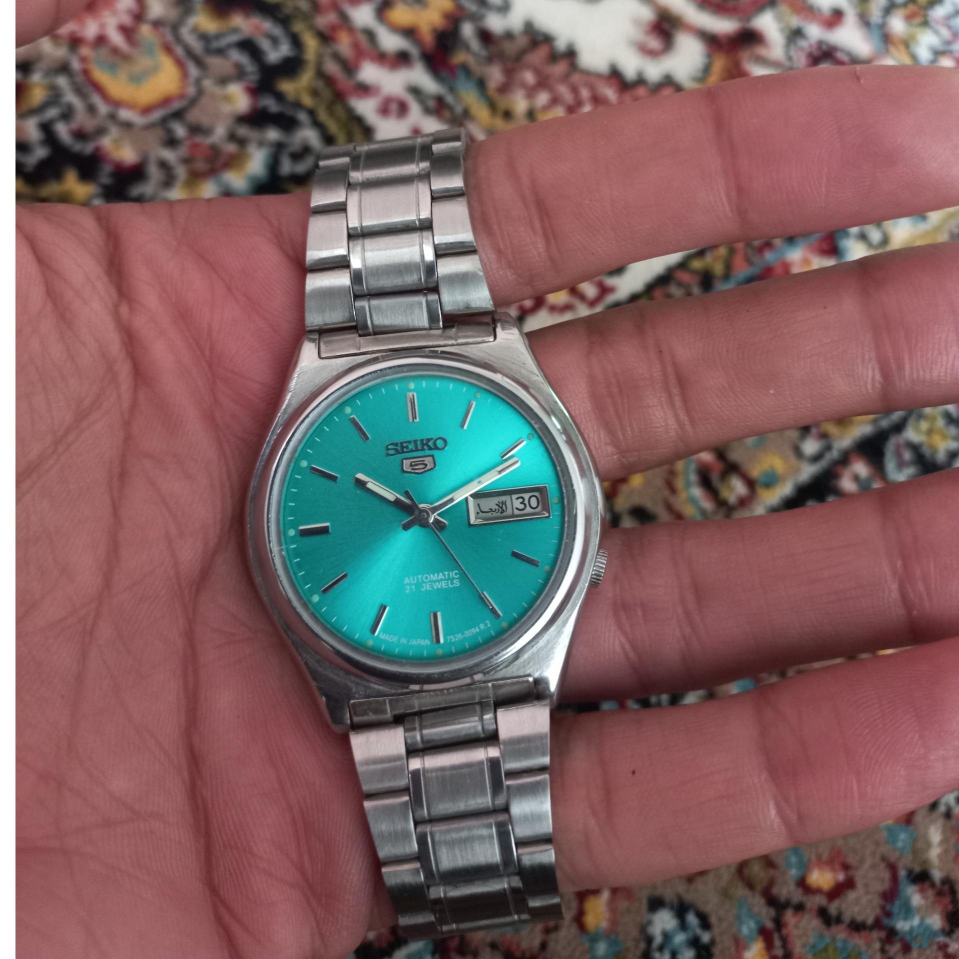 ساعت سیکو 5ژاپنی توضیحات بخوانید