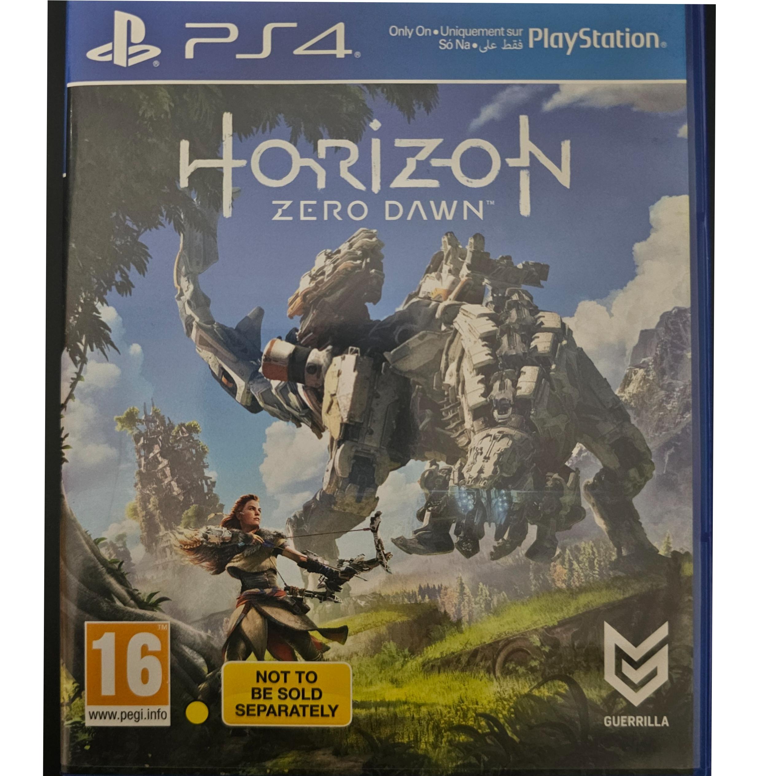 دیسک سی دی ps4 horizon zero dawn نو در حد آکبند