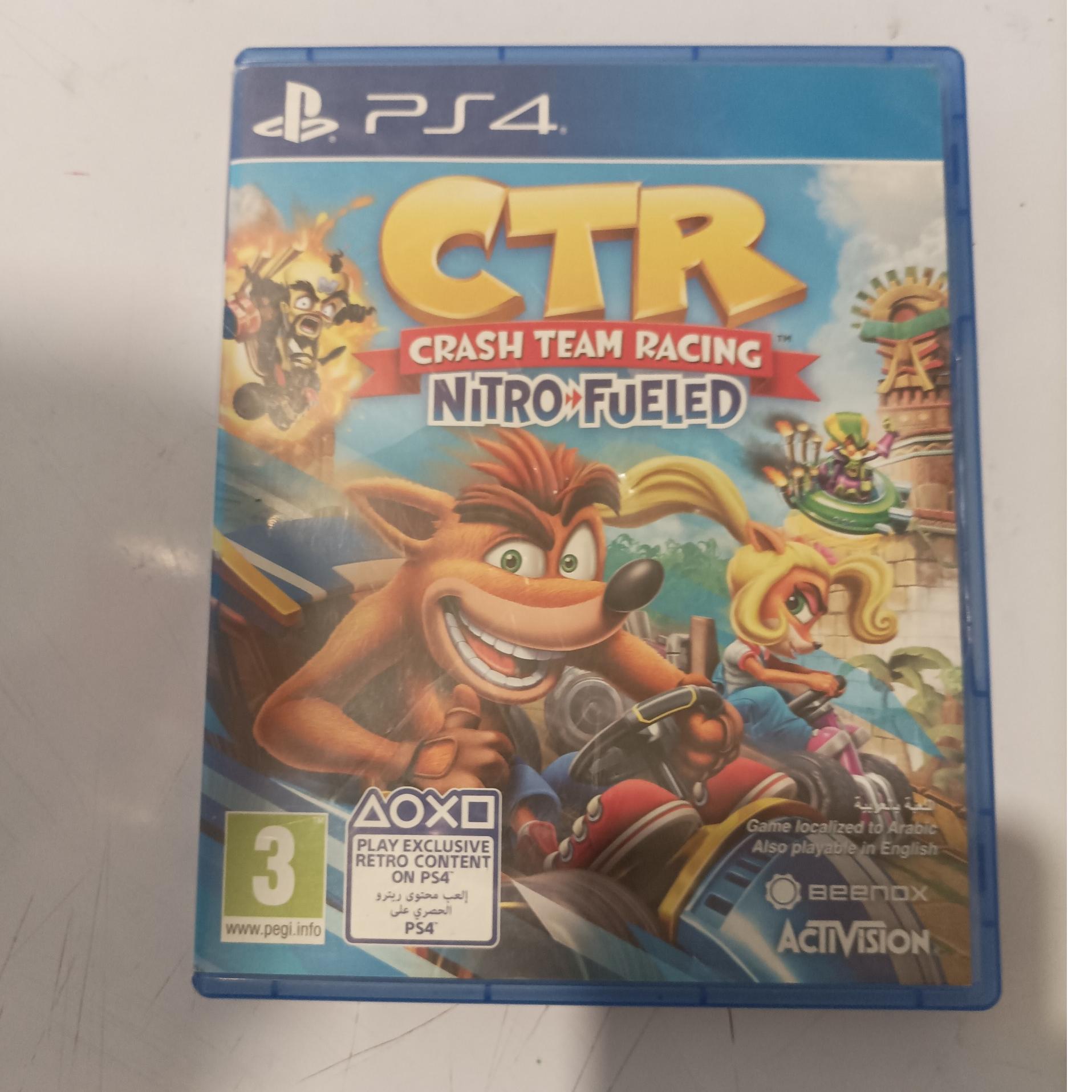 دیسک بازی CTR Crash Team Racing برای ps4
