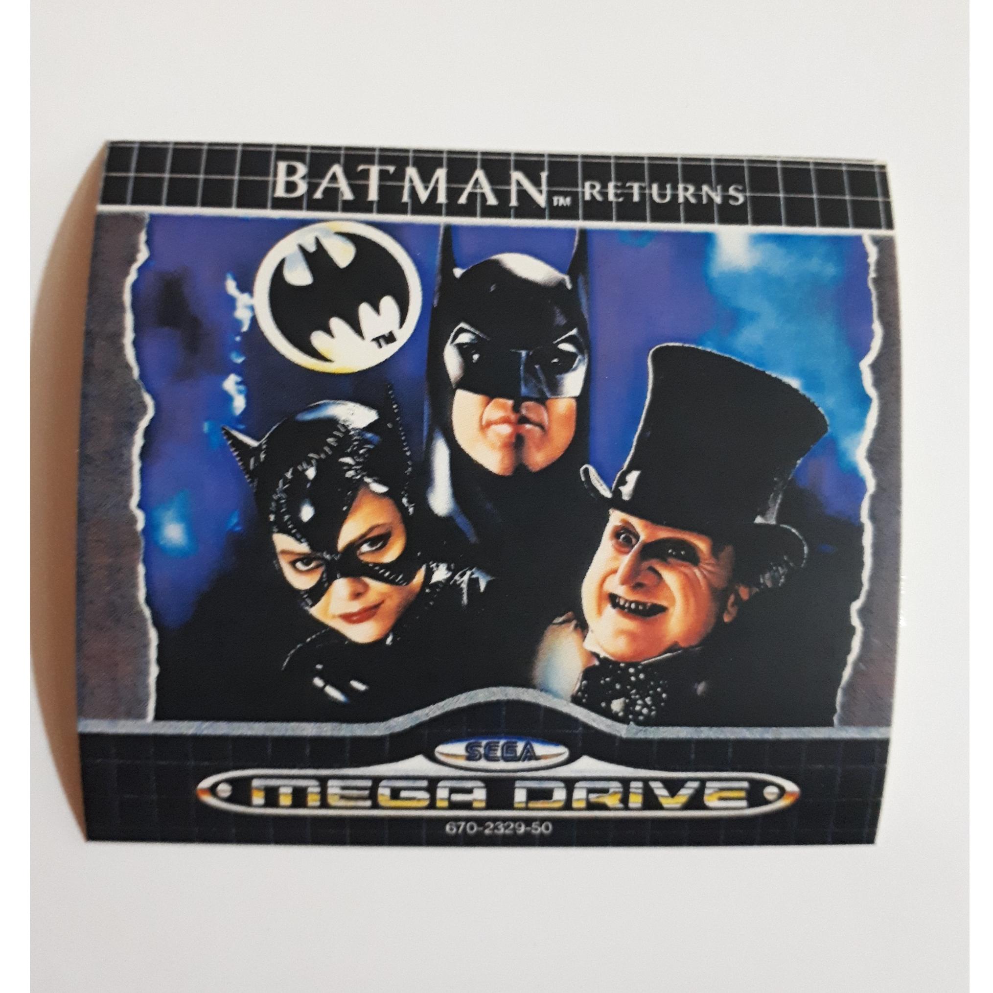 لیبل بازی سگا بتمن ریترنز (Batman Returns) اصل