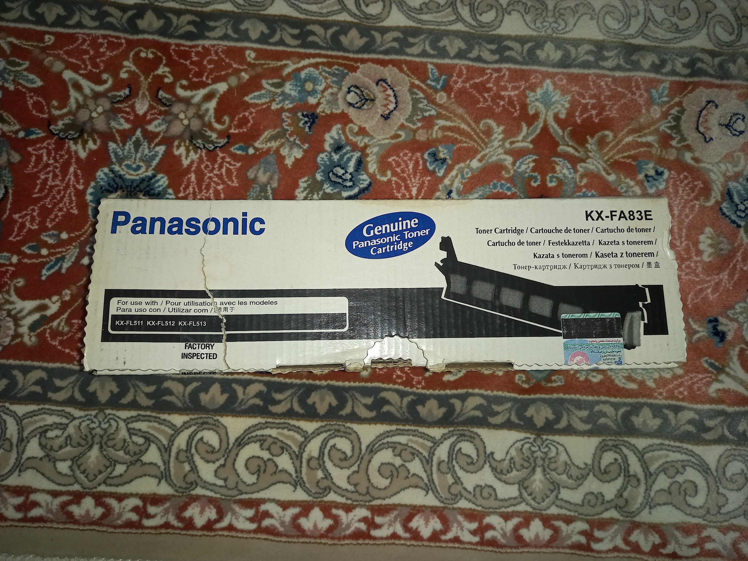 تونر کارتریج فکس پاناسونیک KX-FA83E