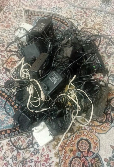 23 عدد آداپتور تو کارتنی دستگاه های مختلف