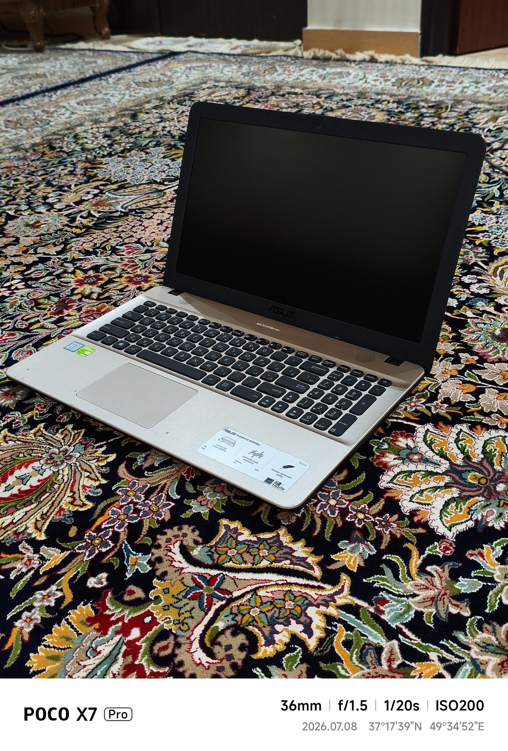 لپ تاپ ASUS مدل X541U