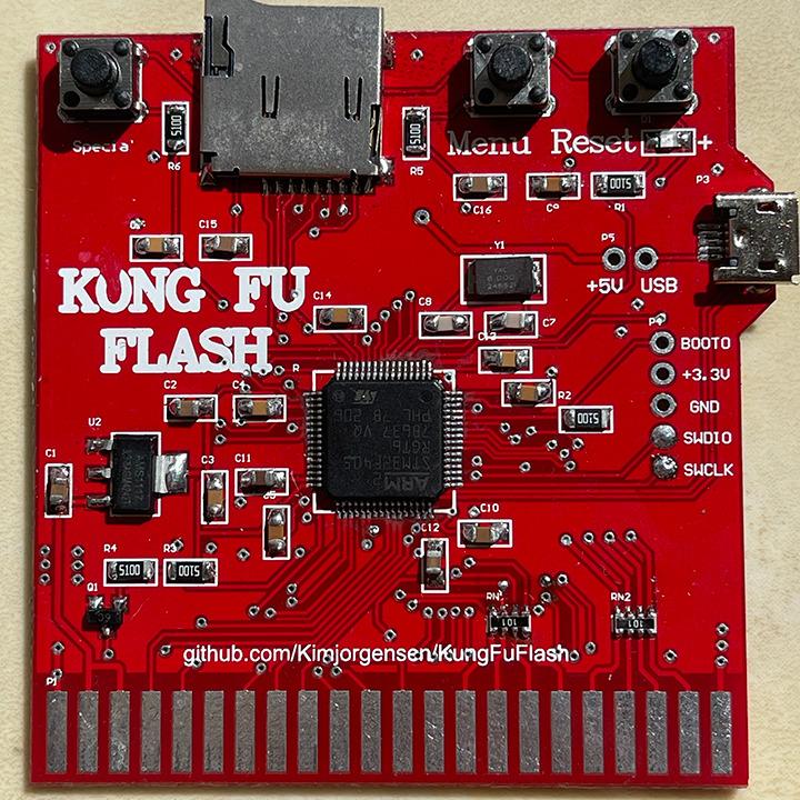 کارتریج Kung Fu Flash برای کمودور 64