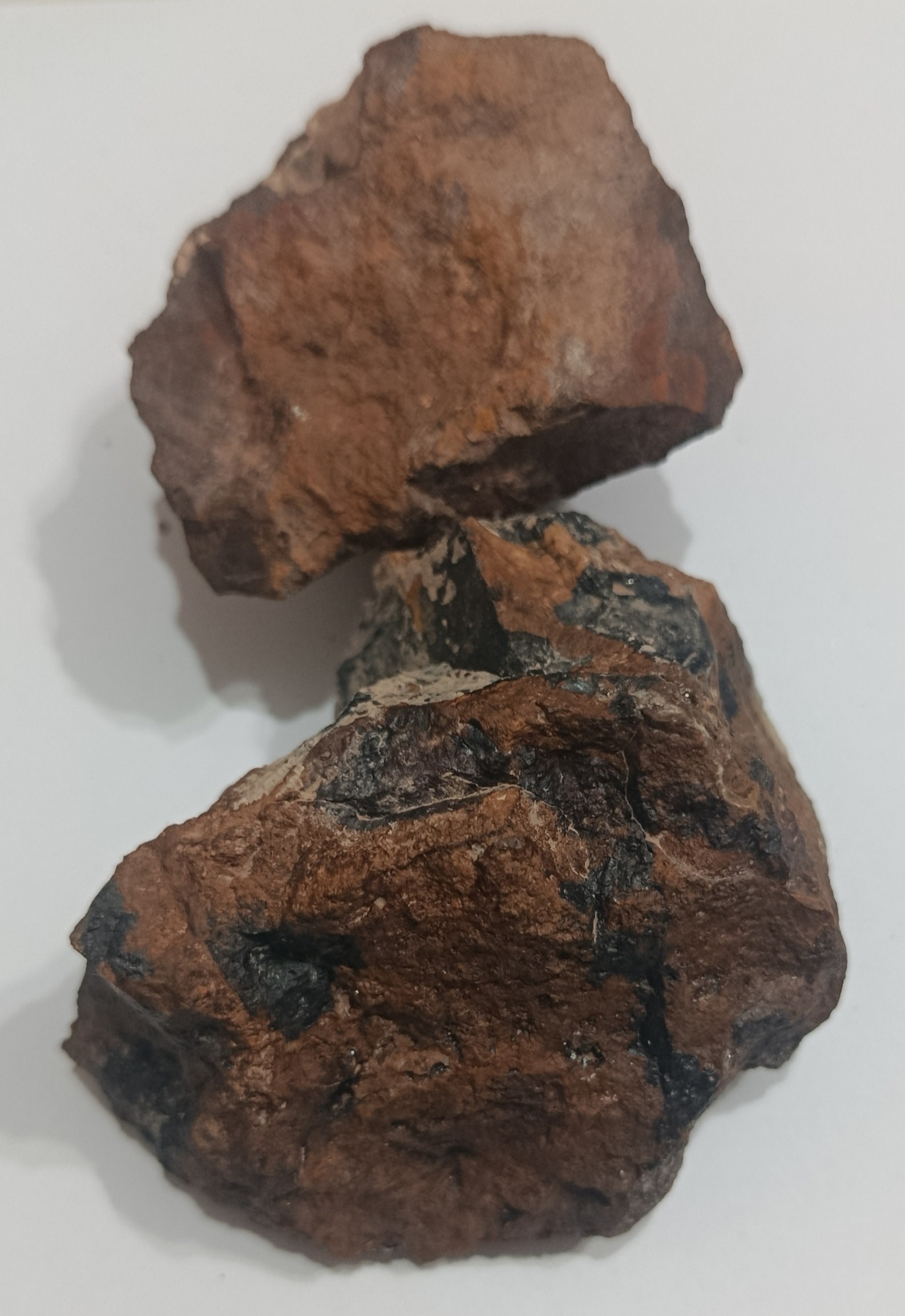 2 عدد راف طبیعی حدید خاکه سرخ