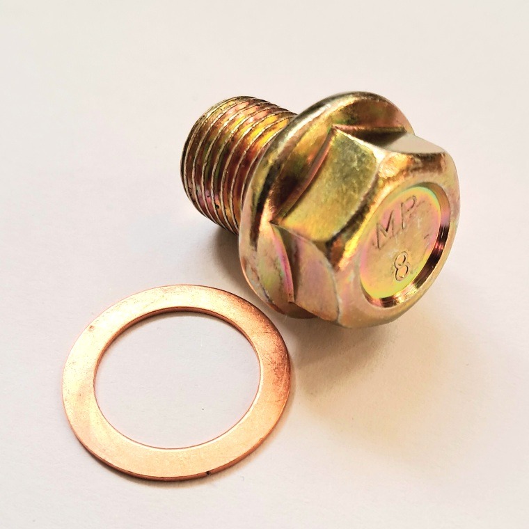 پیچ کارتل یا تخلیه روغن و واشر مسی خودروی سراتو