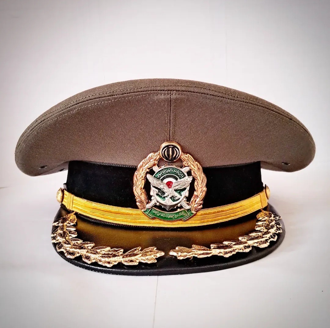 کلاه نظامی قدیمی سرهنگ نیروی زمینی ارتش نزاجا