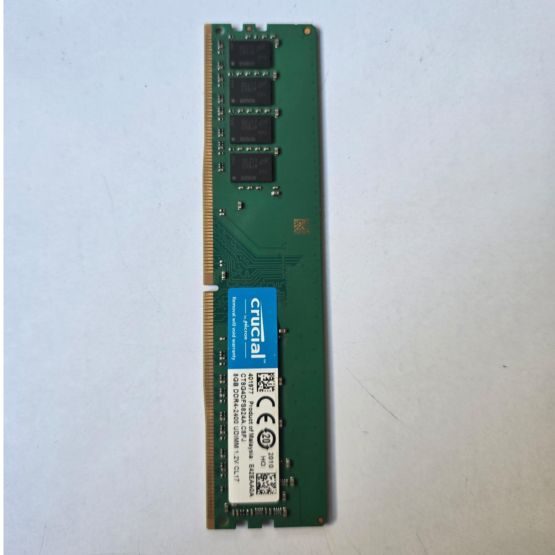 رم 8 گیگ ddr4 باس 2400 مگاهرتز کروشیال